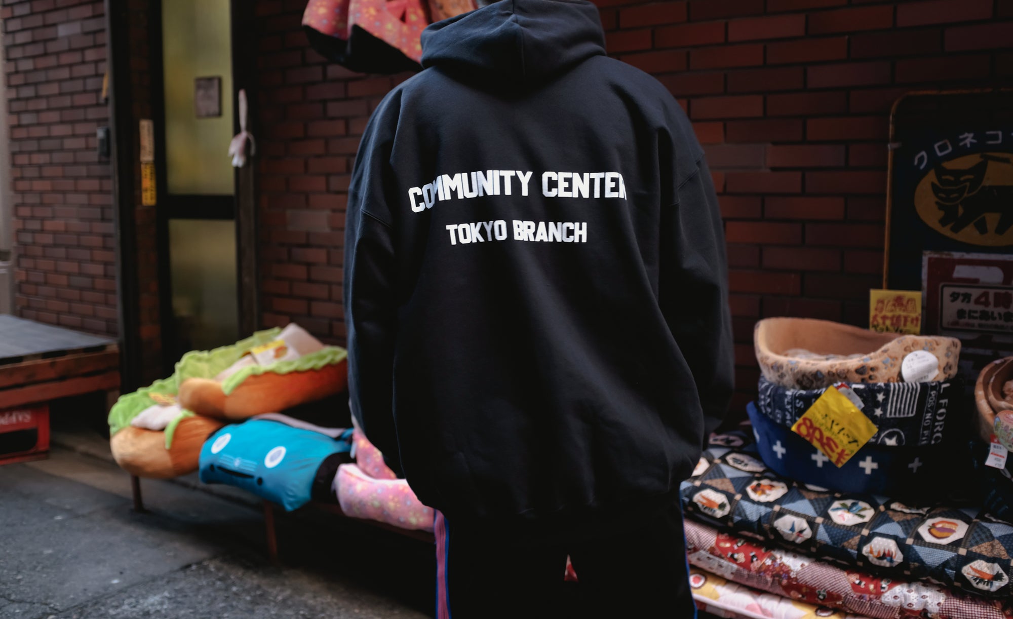 CUEVAS UNIFORM / COMMUNITY CENTER TOKYO BRANCH HOODIE