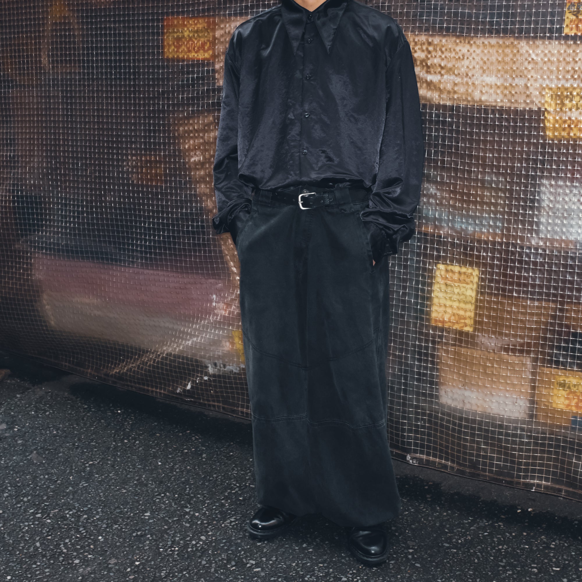 WILLY CHAVARRIA / POINT COLLAR SHIRT