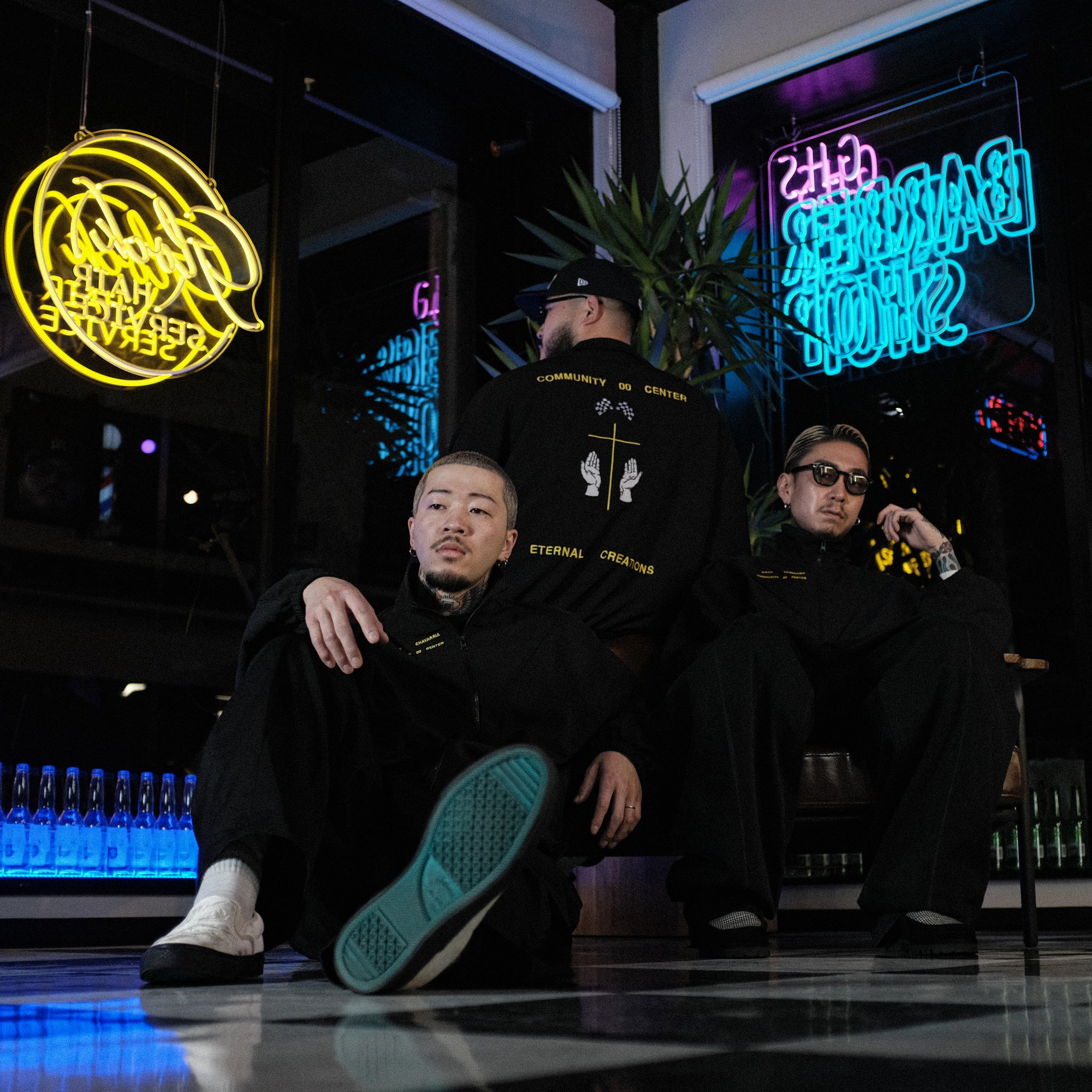 【CCTB Exclusive】WILLY CHAVARRIA / WILLY SPORTS PREGAME JACKET SOLID BLACK