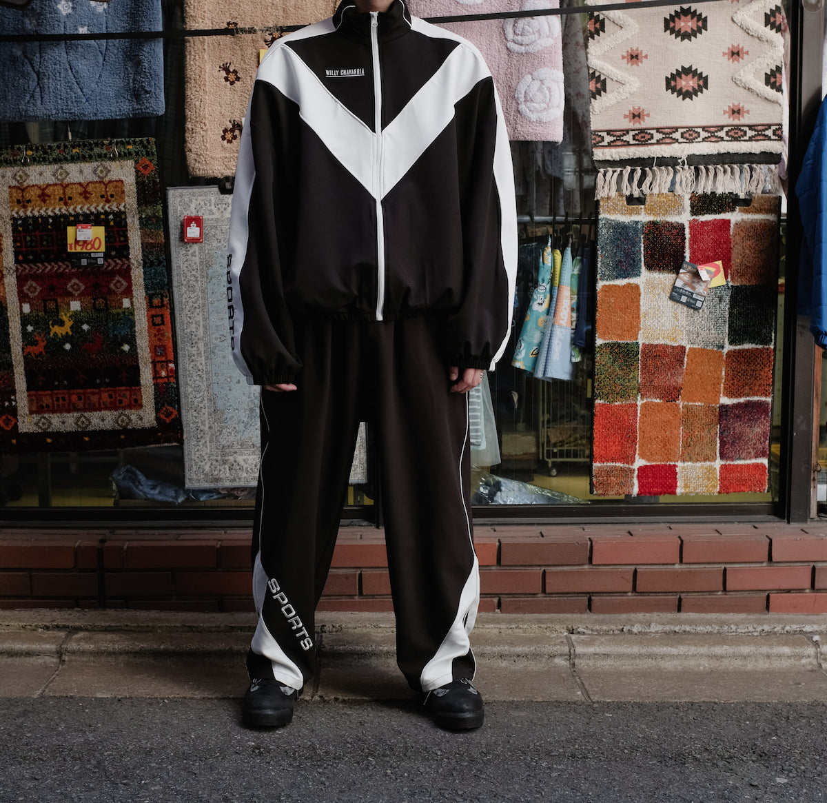 WILLY CHAVARRIA / WILLY SPORTS PREGAME JACKET & WILLY SPORTS PREGAME PANT