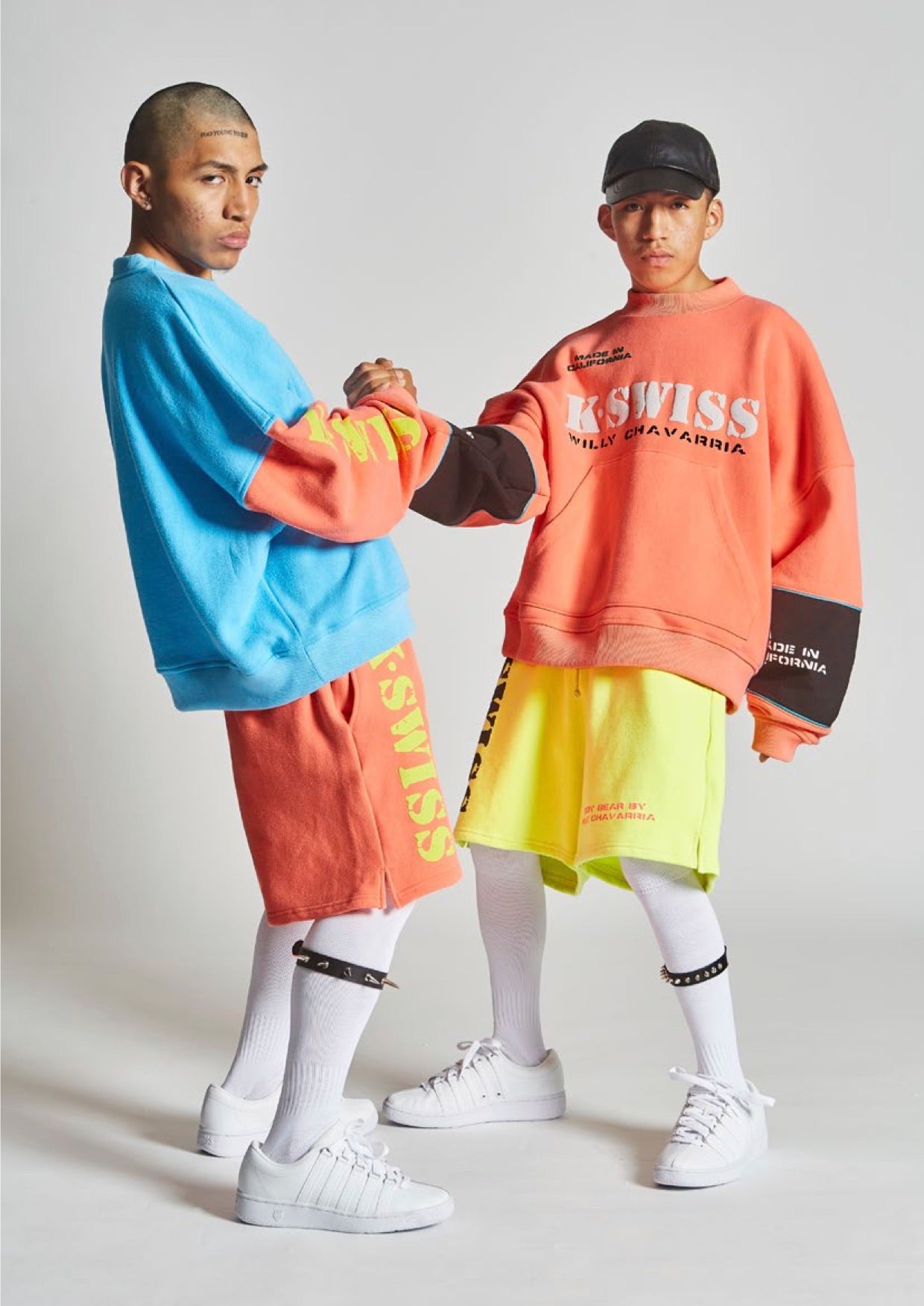 Willy Chavarria × K・SWISS 20SS LOOK。