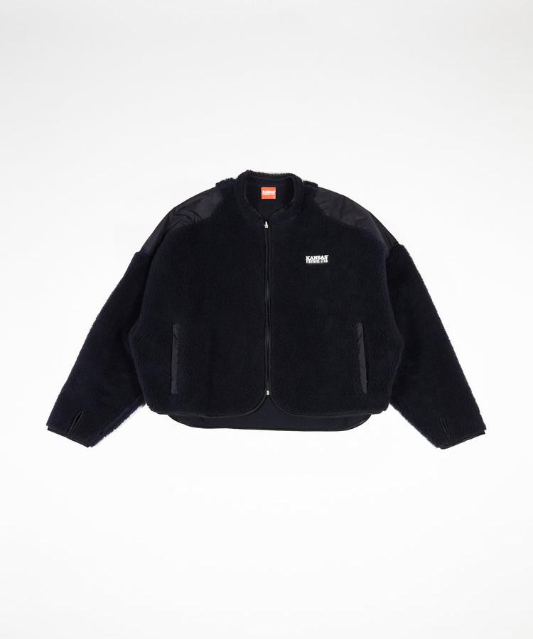 Willy Chavarria X KANSAS CROPPED SHERPA JACKET
