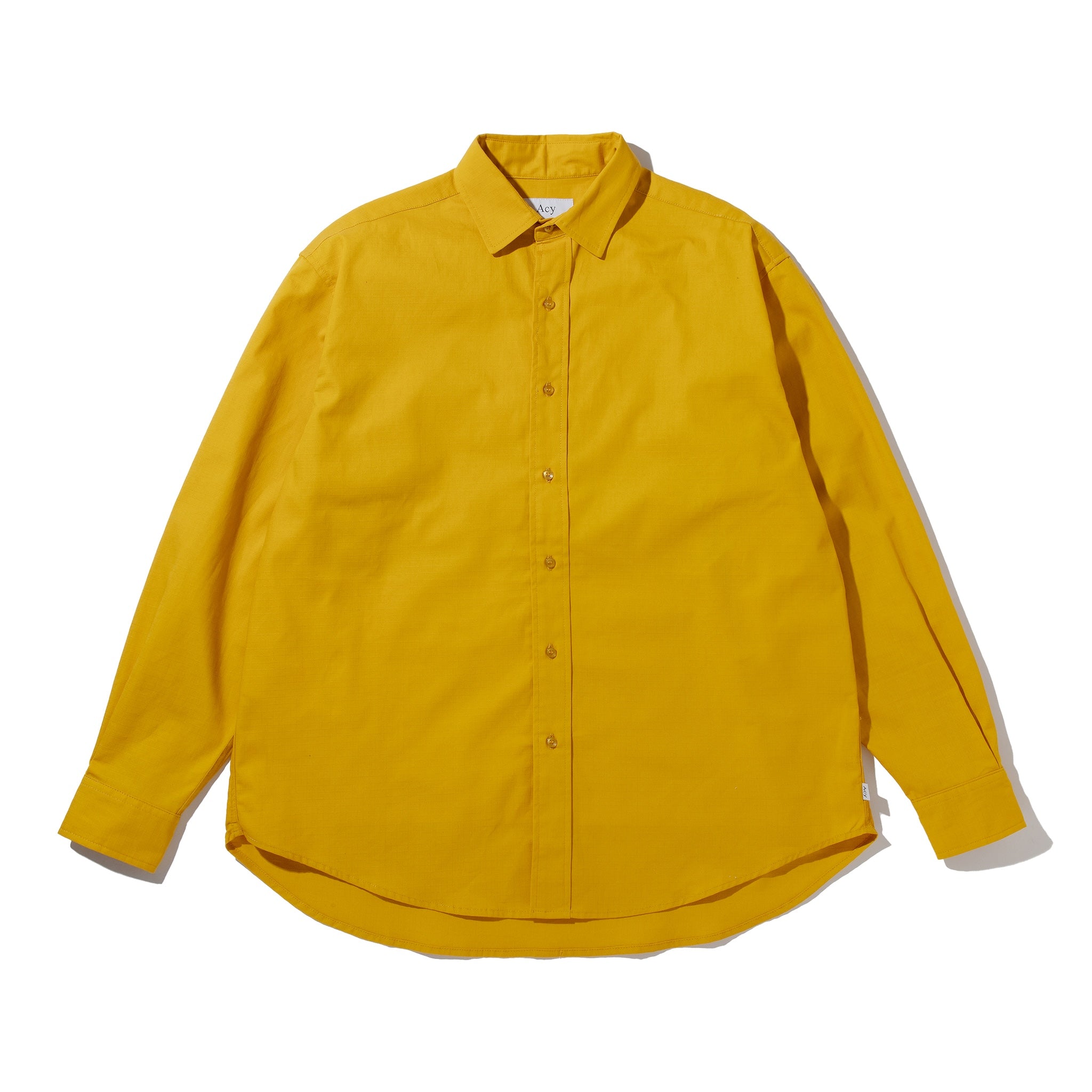 Last One Acy / NEW BASIC SNAP SHIRTS YELLOW