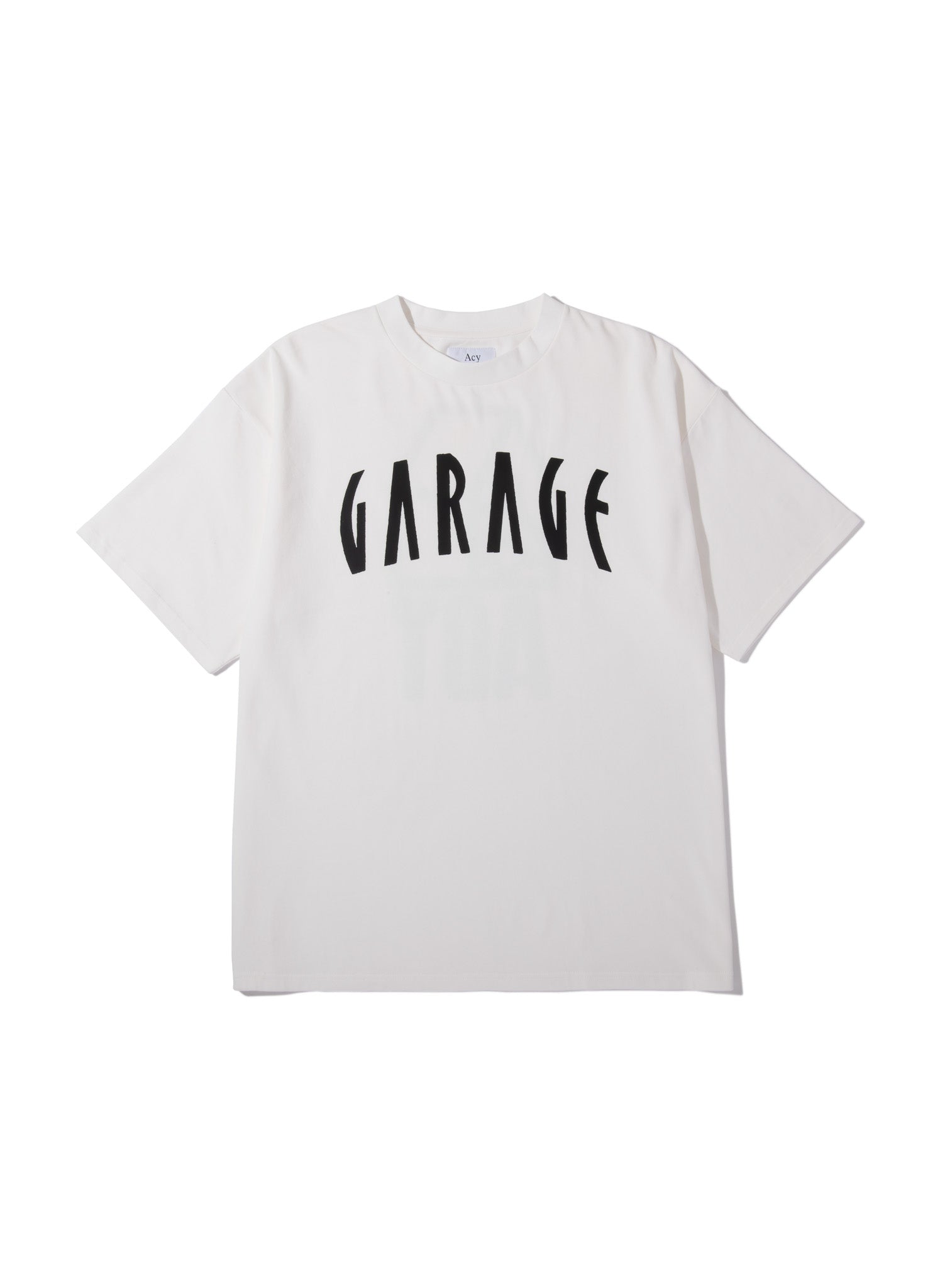 <span style="color: #f50b0b;">Last One</span> Acy / GARAGE TEE WHITE