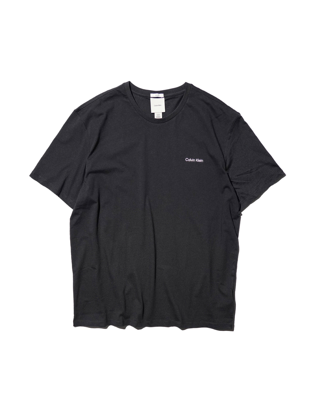 Calvin Klein / PRINTED LOGO TEE BLACK