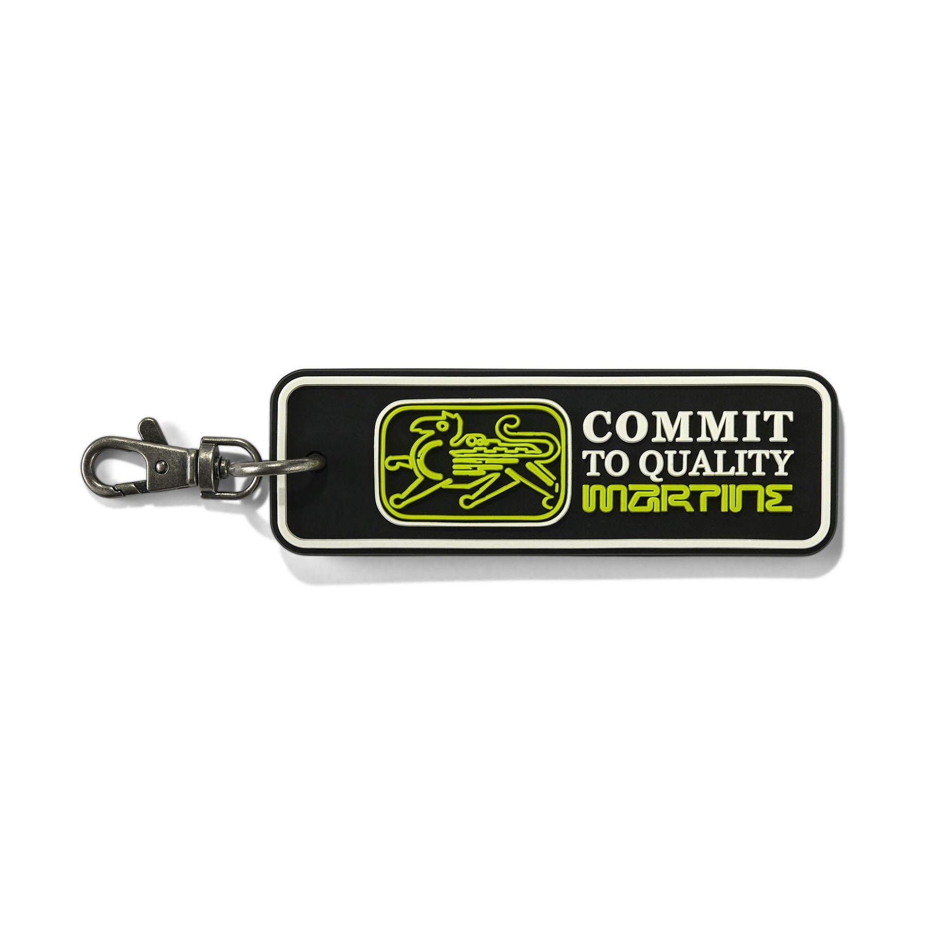 Martine Rose / SILICONE KEYCHAIN BLACK