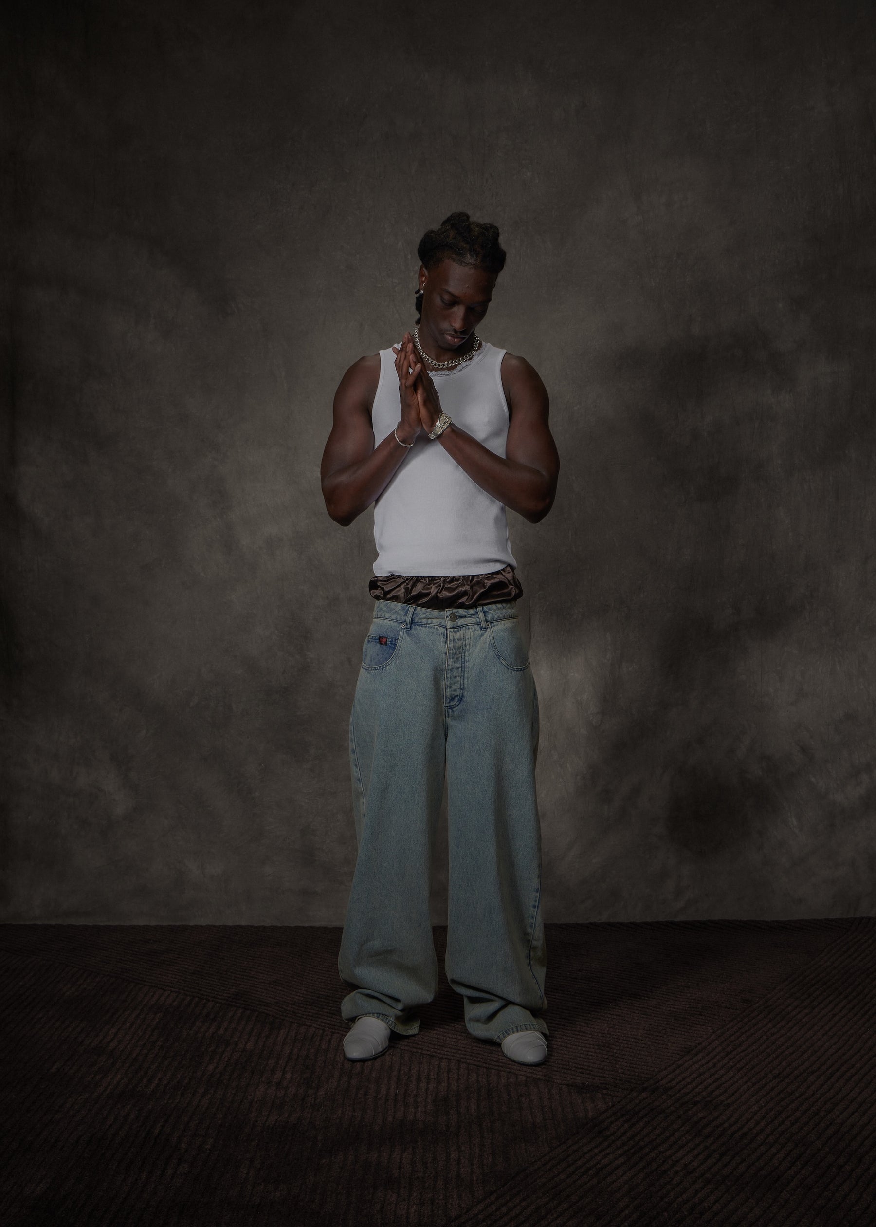 1313 SELAH / SEBA DENIM PANTS RINSE BLUE