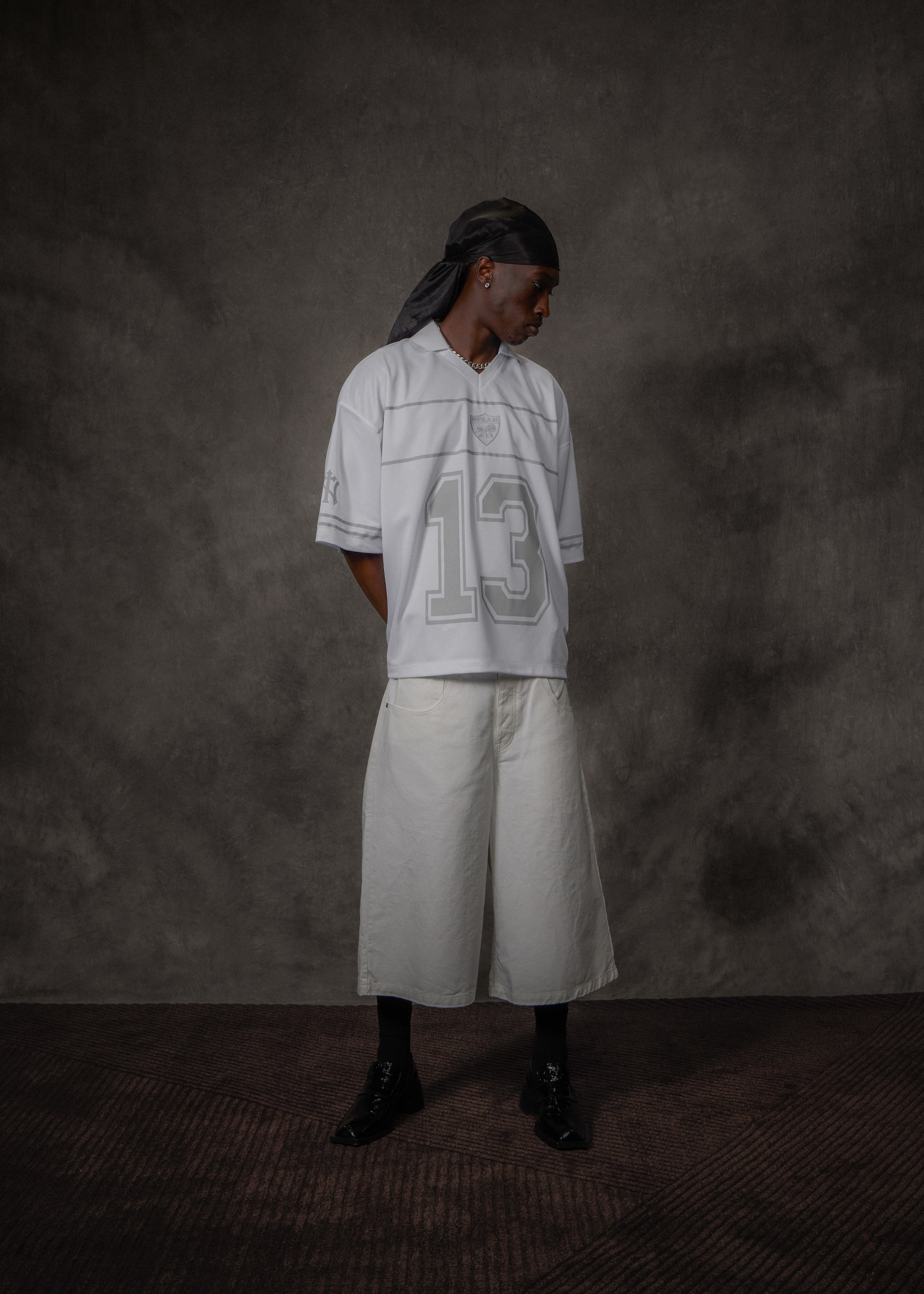 <span style="color: #f50b0b;">Last One</span> 1313 SELAH / BENJI DENIM SHORTS OFF WHITE