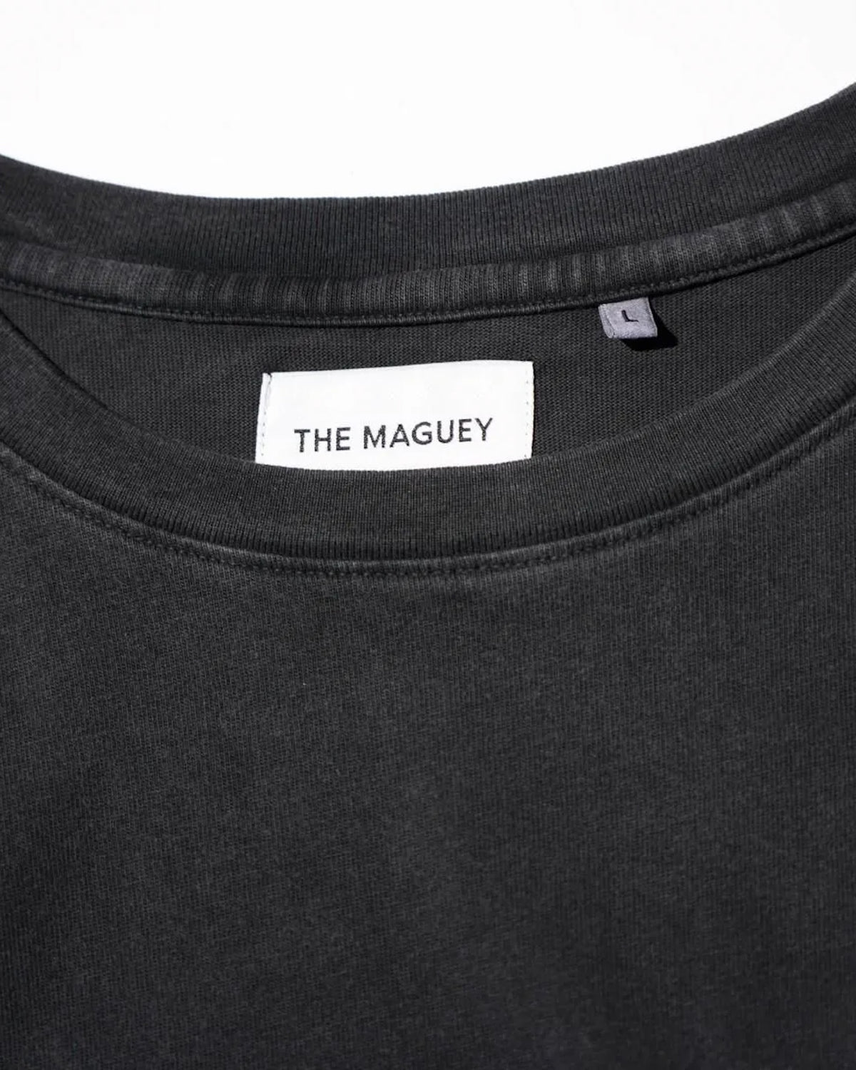 THE MAGUEY / SHORT SLEEVE T WASHED BLACK