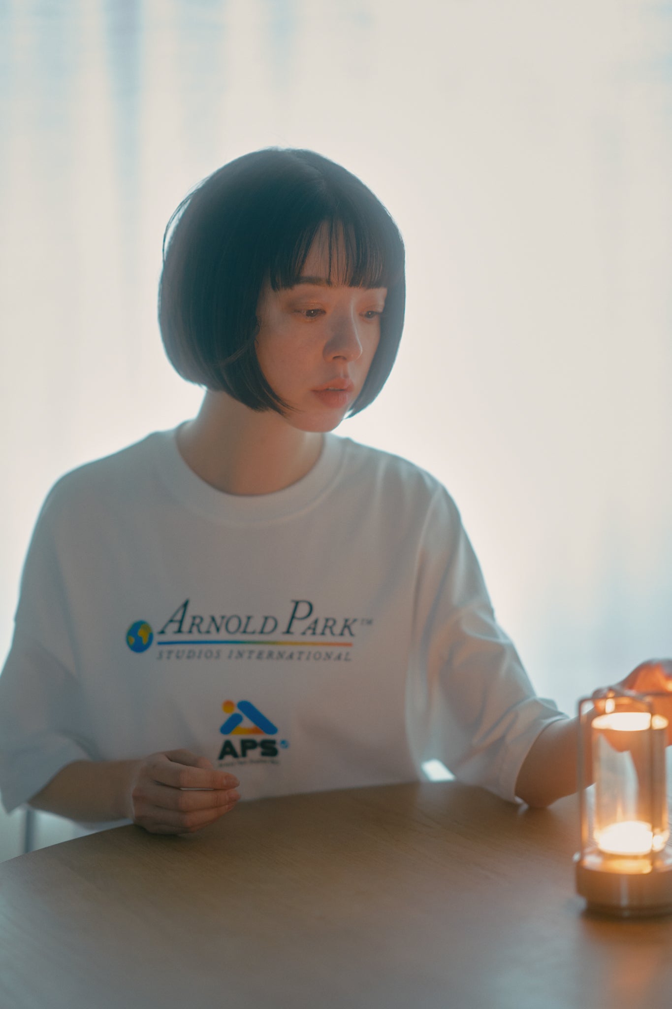 【CCTB Exclusive】ARNOLD PARK STUDIOS / PHARMA LOGO SS T WHITE
