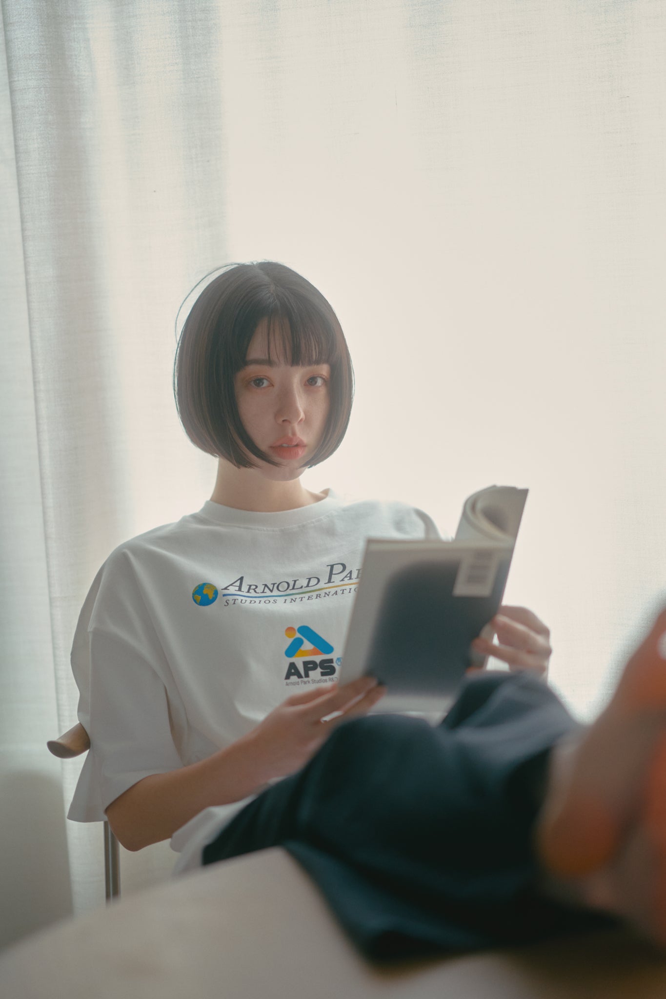 【CCTB Exclusive】ARNOLD PARK STUDIOS / PHARMA LOGO SS T WHITE