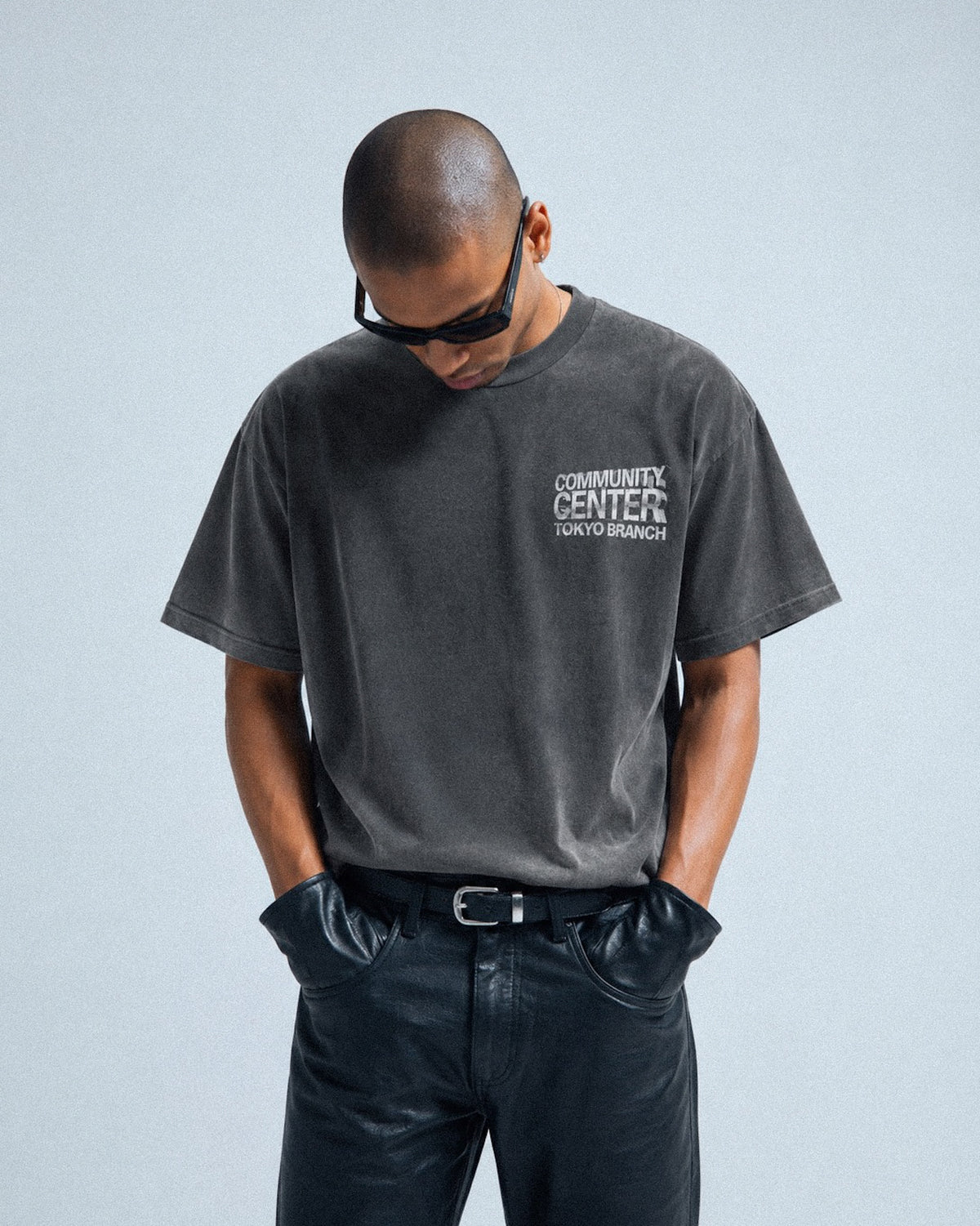 CCTB / LOGO CROP T PIGMENT BLACK