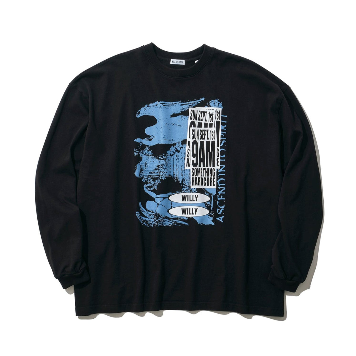 <span style="color: #f50b0b;">Last One</span> WILLY CHAVARRIA / ASCEND INTO SPIRIT LS BUFFALO T SOLID BLACK