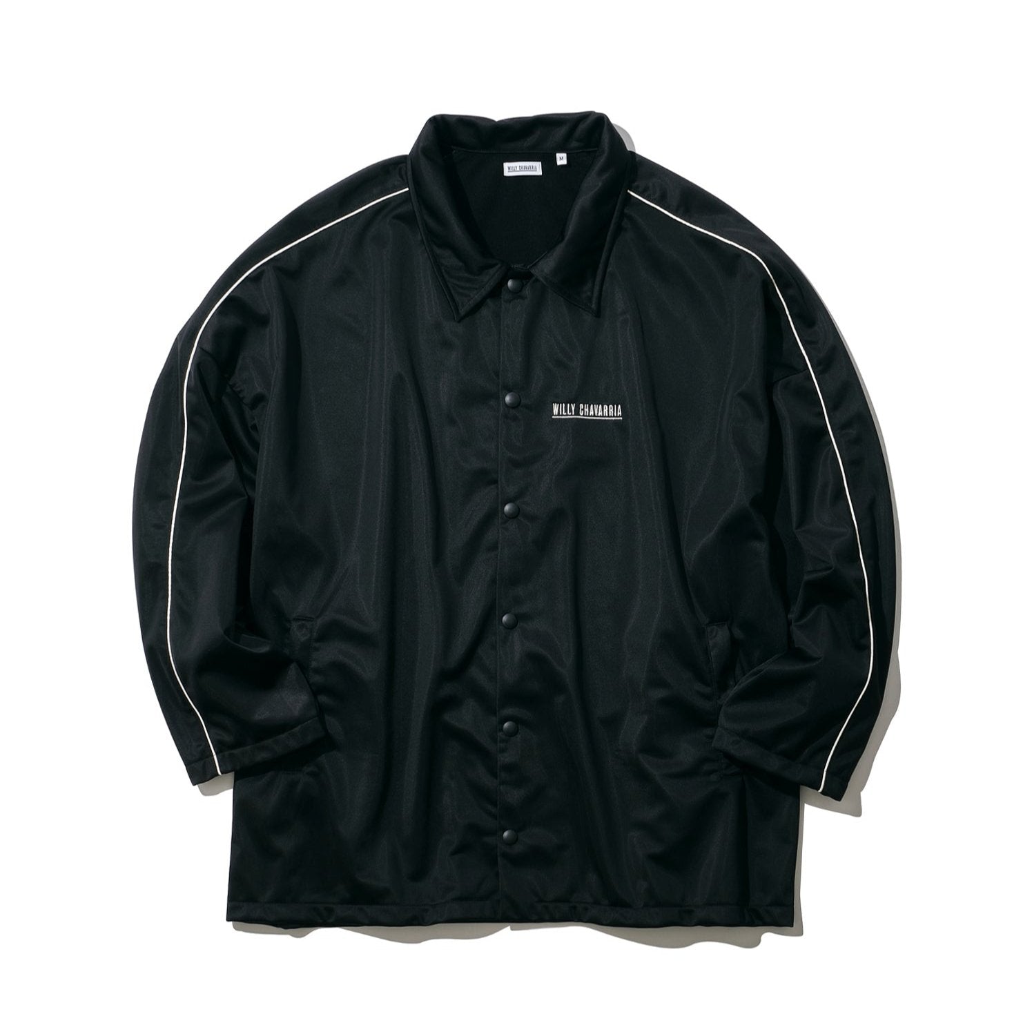 WILLY CHAVARRIA / MONSTER PUFFER TRACK JACKET BLACK
