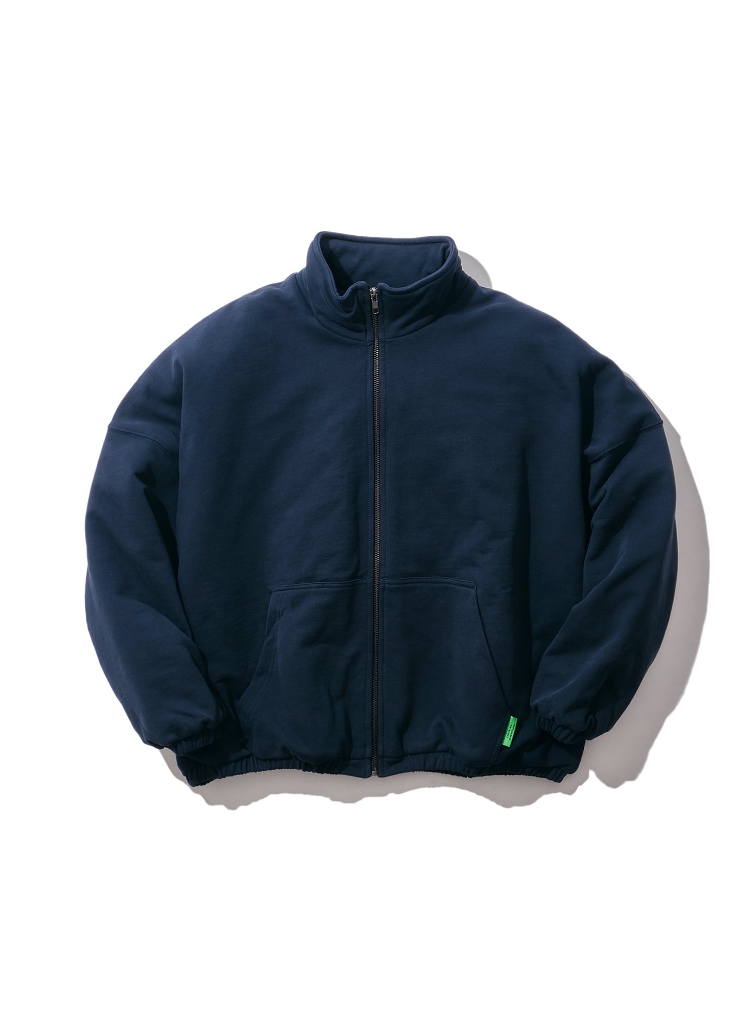 Last One WILLY CHAVARRIA / FULL ZIP QUILTED WARRIOR JACKET BLUE MOOD
