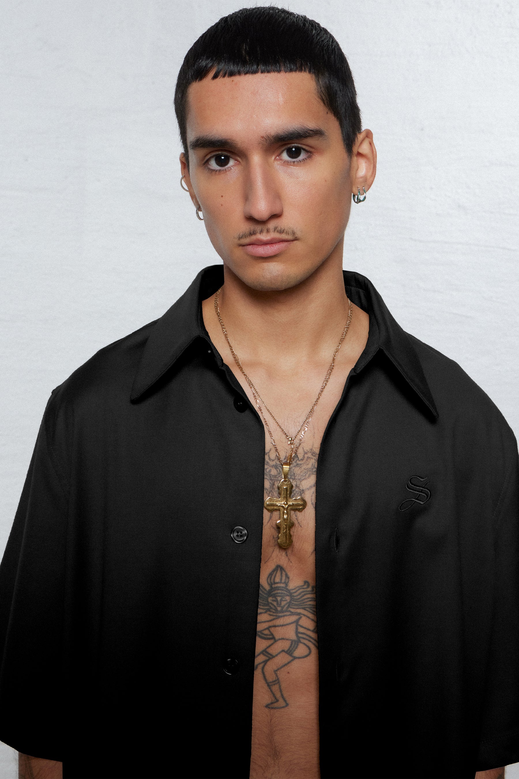 1313 SELAH / ALBA SS SHIRT BLACK