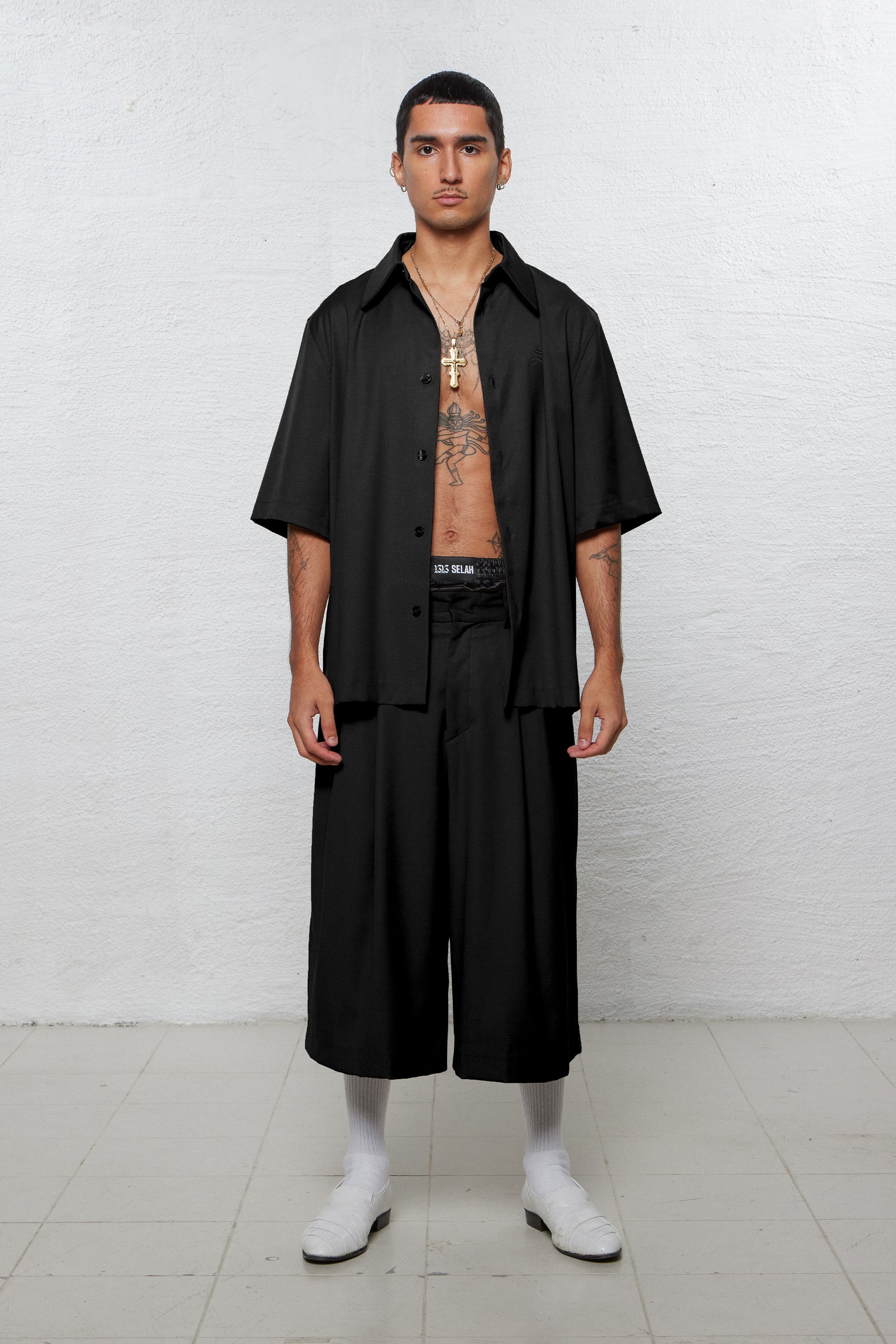 1313 SELAH / JUAN SUIT SHORTS BLACK