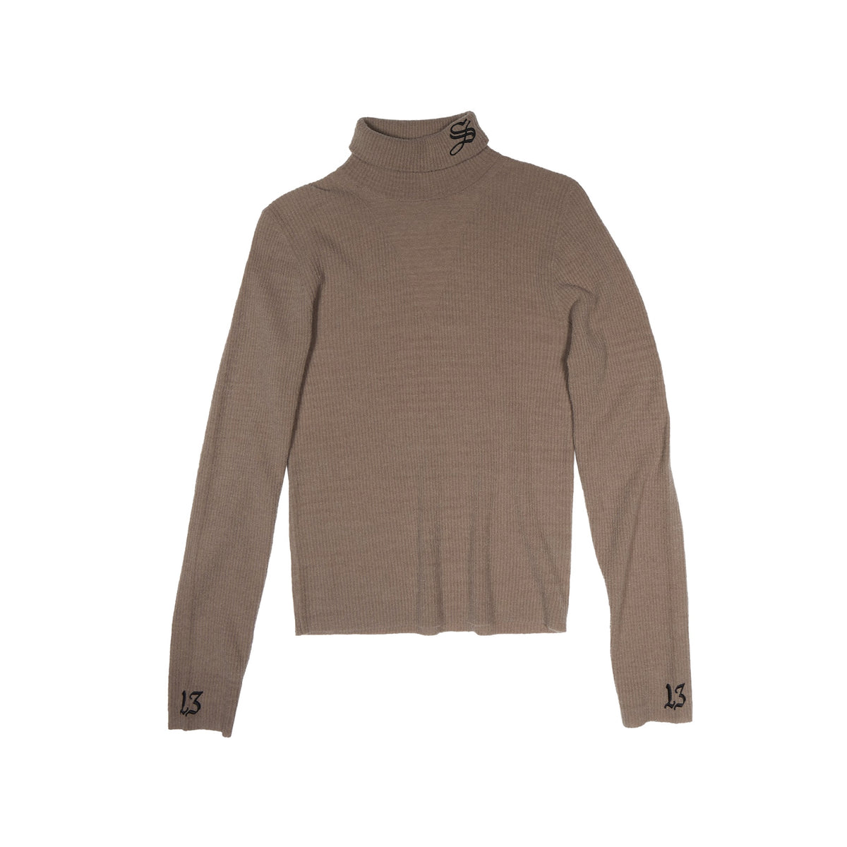 1313 SELAH / 1313 TURTLENECK RIB TAUPE