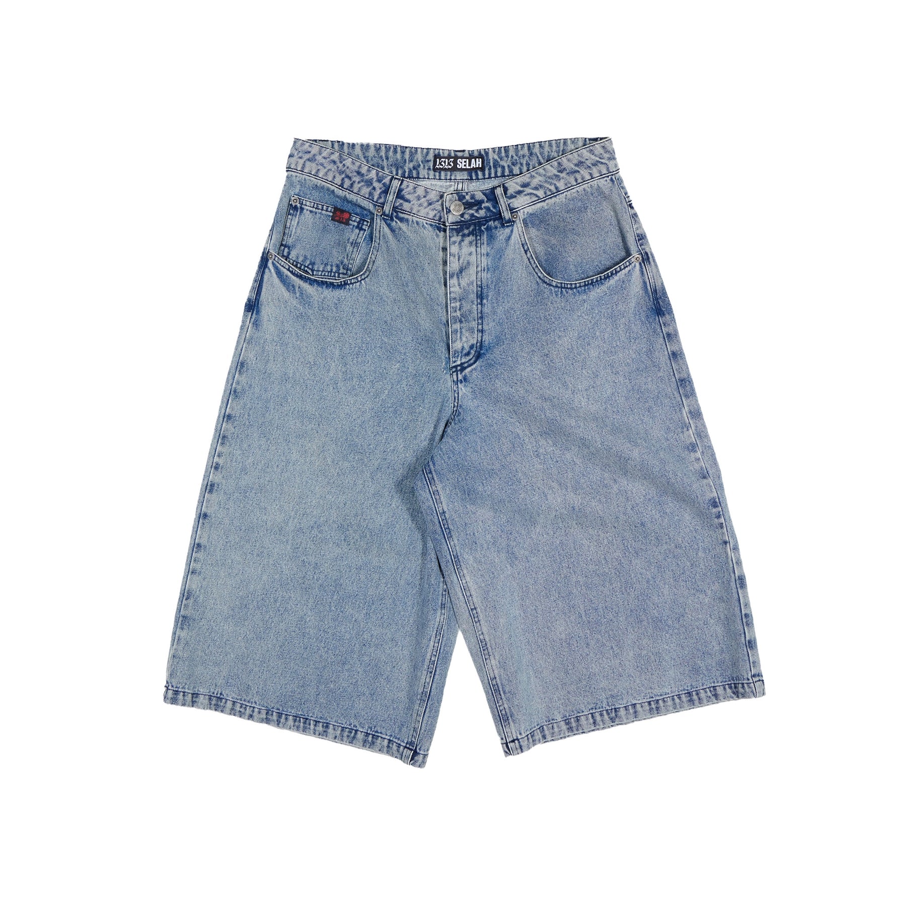 1313 SELAH / BENJI DENIM SHORTS RINSE BLUE