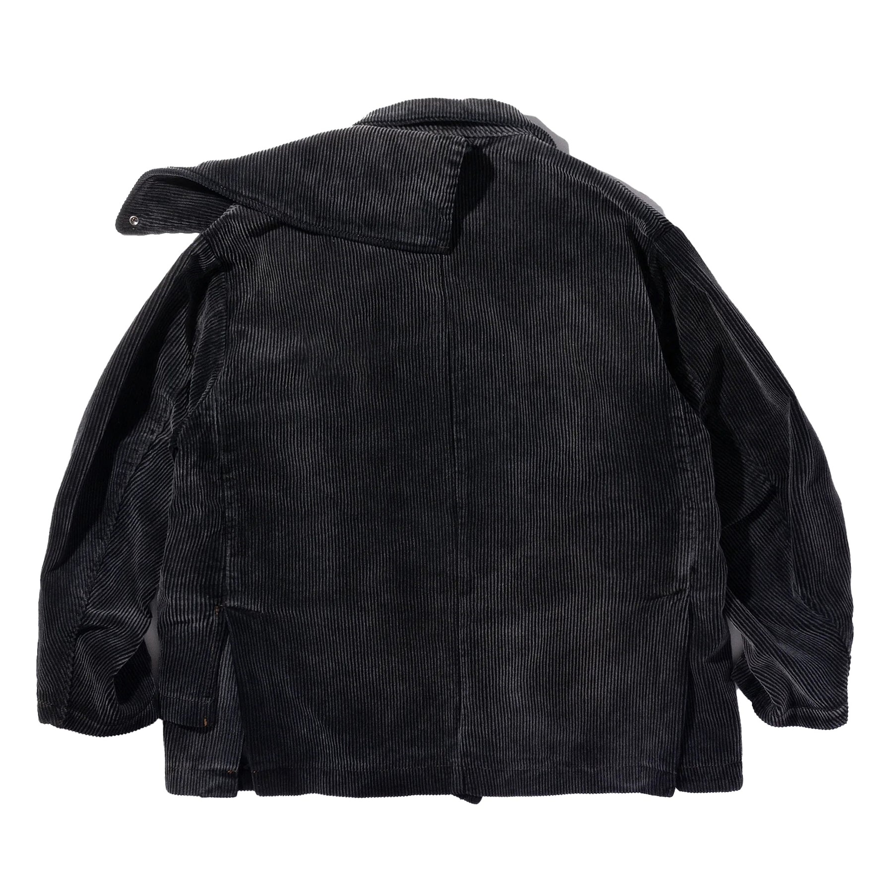 <span style="color: #f50b0b;">Last One</span> BONKNOW FREAKS / Faded Corduroy W Tailor&Riders Docking Jacket BLACK