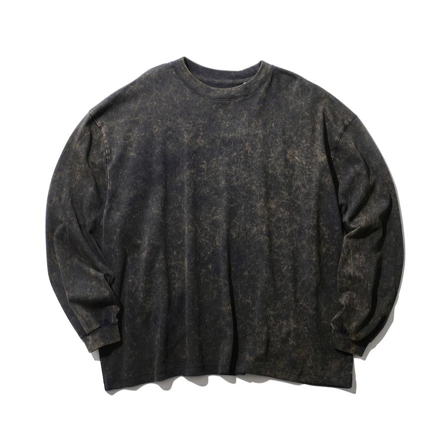 INTODUSK / OVERSIZED LS TEE WASHED NAVY