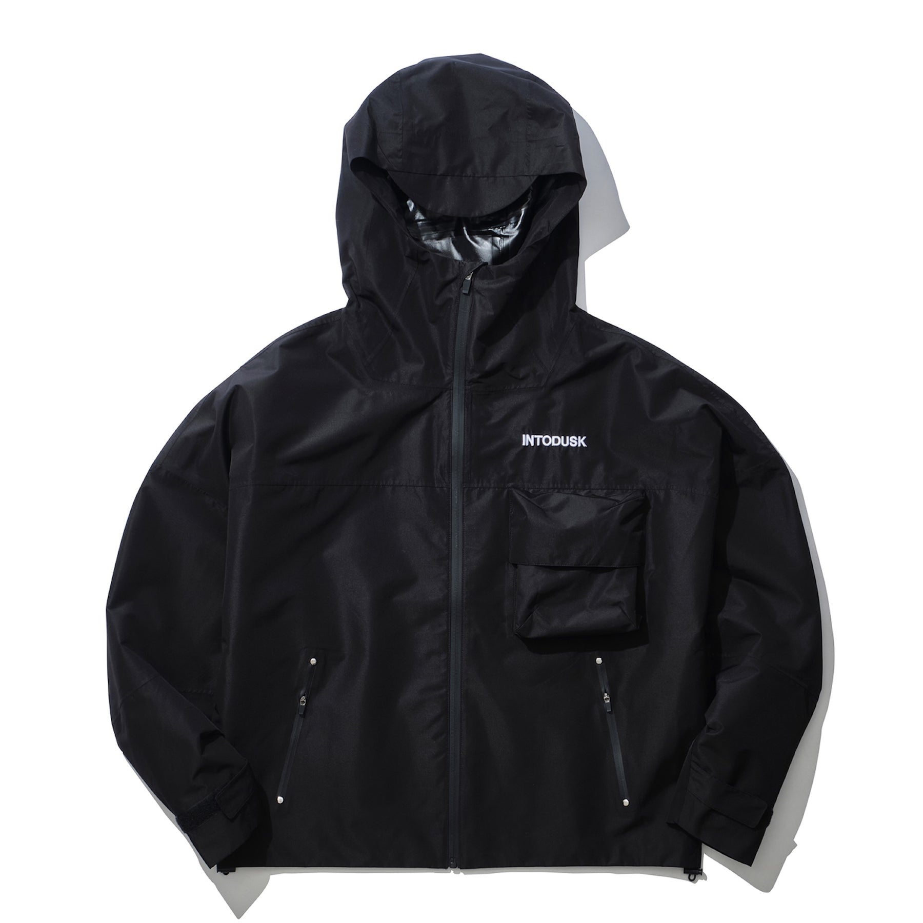 <span style="color: #f50b0b;">Last One</span> INTODUSK / SHELL COATING JACKET BLACK
