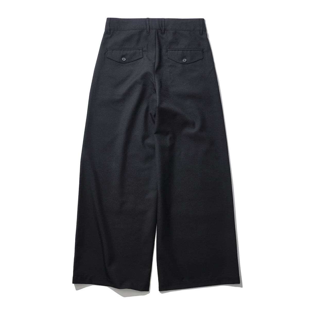 THE MAGUEY / FLARE SLACKS BLACK