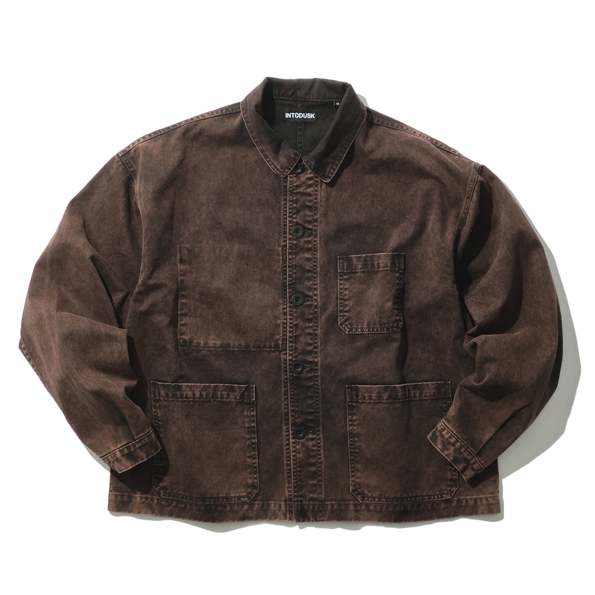 <span style="color: #f50b0b;">Last One</span> INTODUSK / BULL WORK JACKET WASHED BROWN