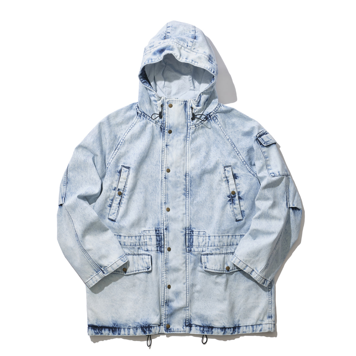 <span style="color: #f50b0b;">Last One</span> INTODUSK / SNOW COAT HARD WASH BLUE DENIM