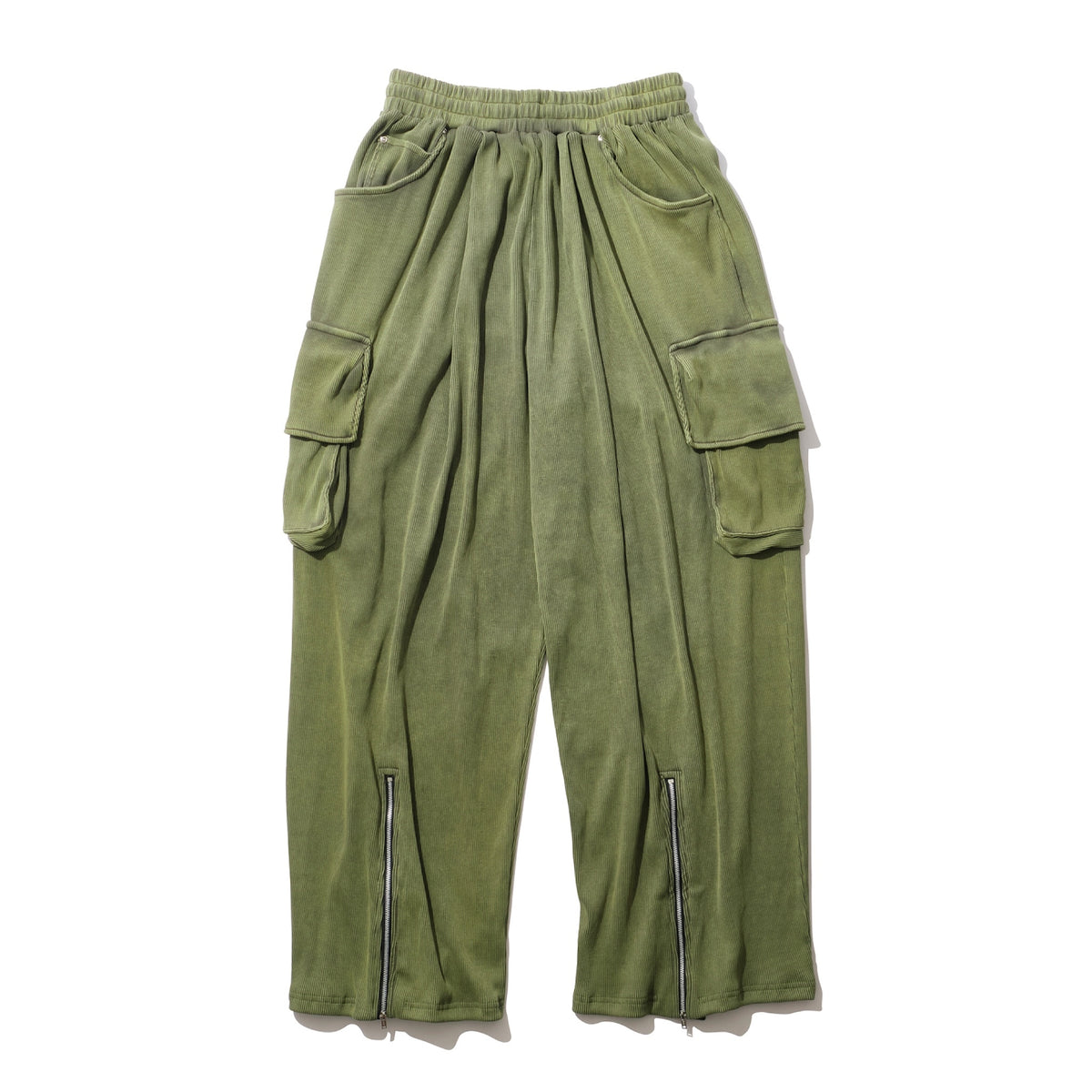 <span style="color: #f50b0b;">Last One</span> INTODUSK / CARGO RIBKNIT PANT OLIVE NIGHT ORGANIC