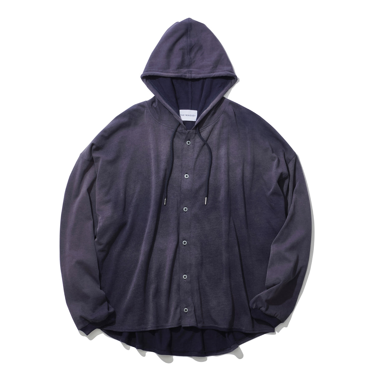 THE MAGUEY / SLOPPY HOODIE WASHED NAVY