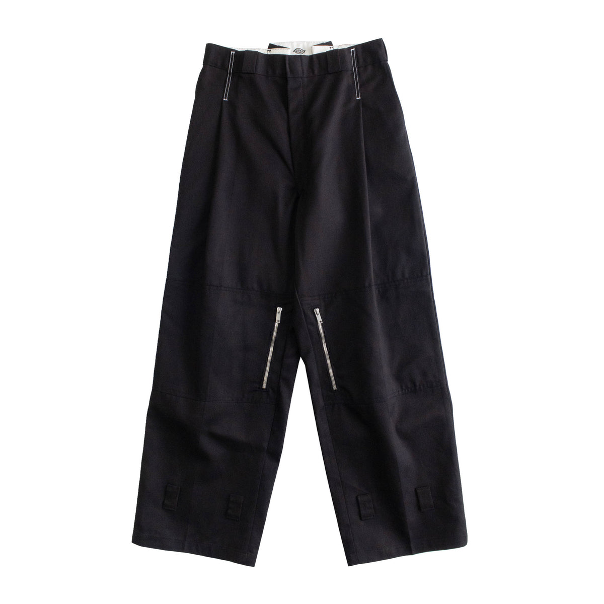 WHATEVERWORKS / DOUBLE KNEE PK PANTS BLACK