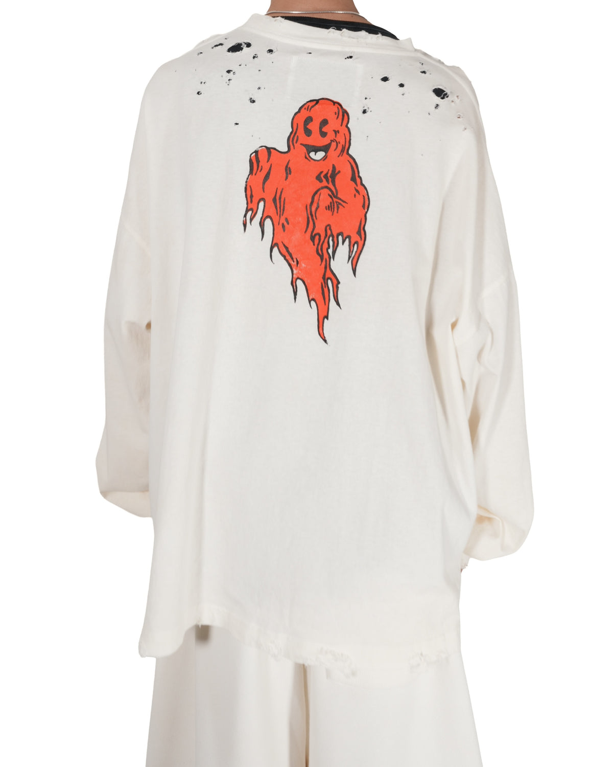 TEPPEI FURUYAMA / GHOST LS T SHIRT BEIGE