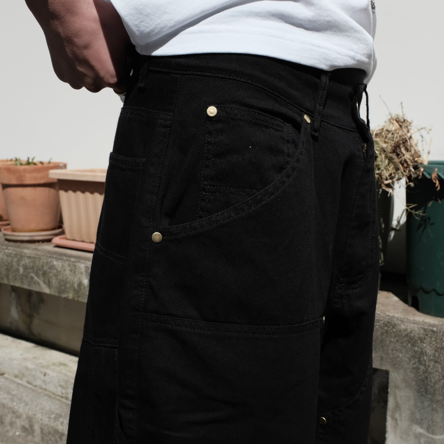 INTODUSK / EDGE REINFORCED SHORTS BLACK