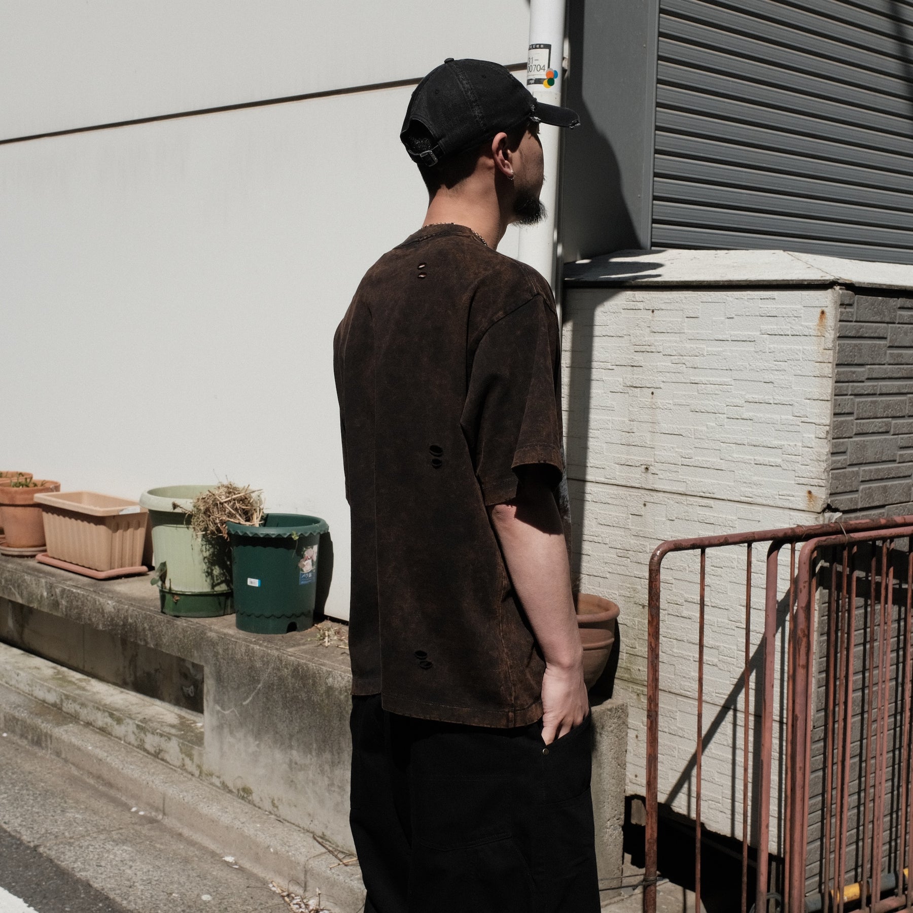 INTODUSK / INTIDUSK SMOKE T CHEMICAL WASH BLACK