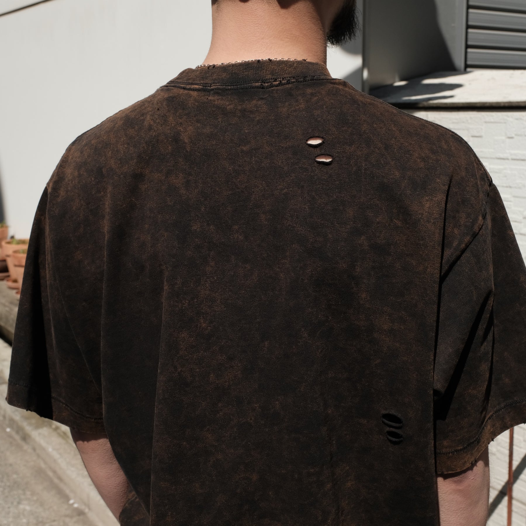 INTODUSK / INTIDUSK SMOKE T CHEMICAL WASH BLACK