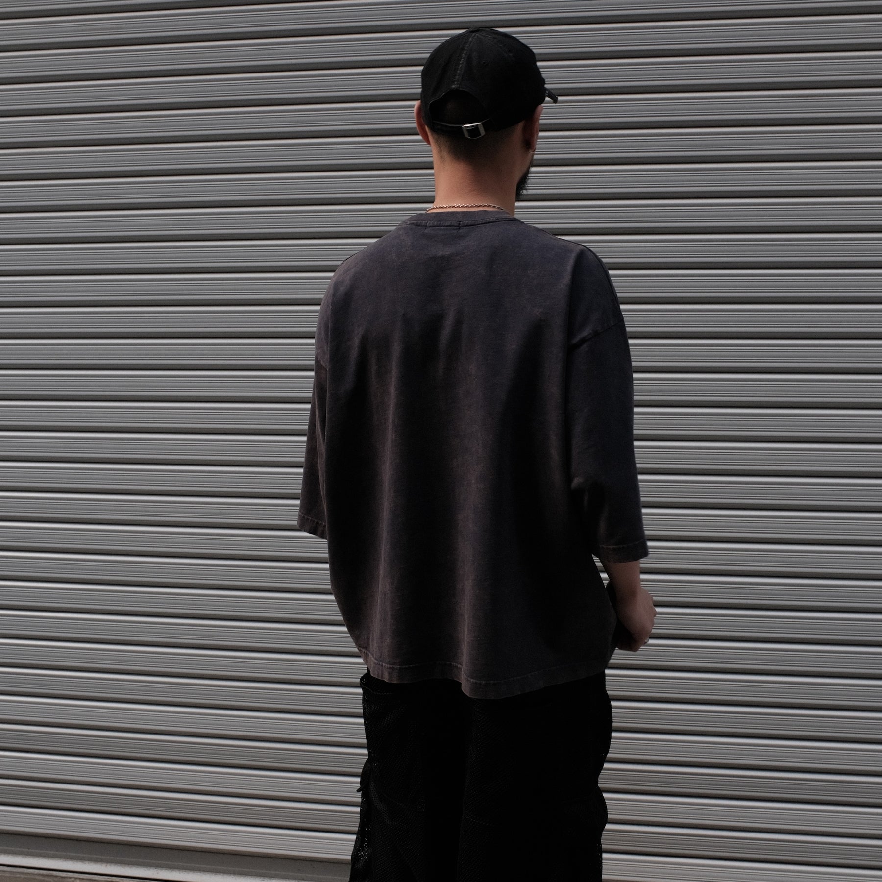 INTODUSK / INTODUSK POSTERS T WASHED MIDNIGHT NAVY