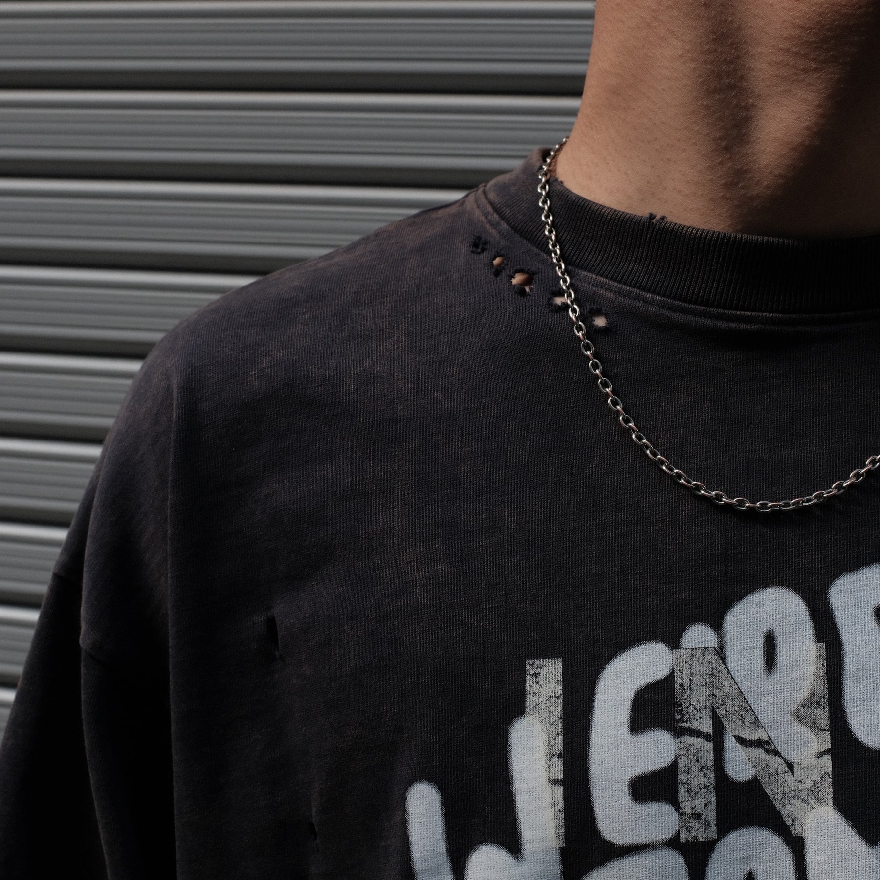 INTODUSK / INTODUSK POSTERS T WASHED MIDNIGHT NAVY