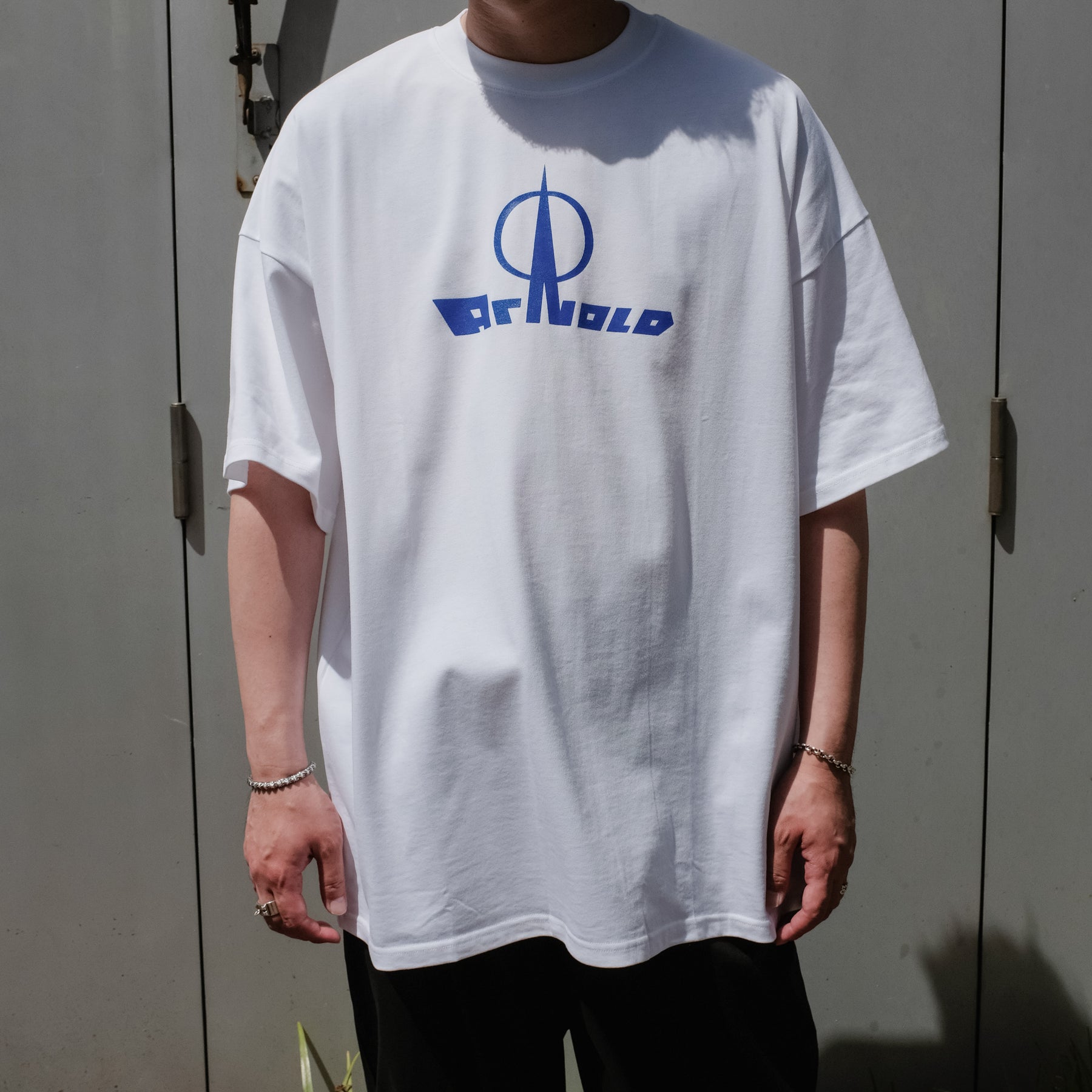 ARNOLD PARK STUDIOS / SHIPPING LOGO SS T WHITE