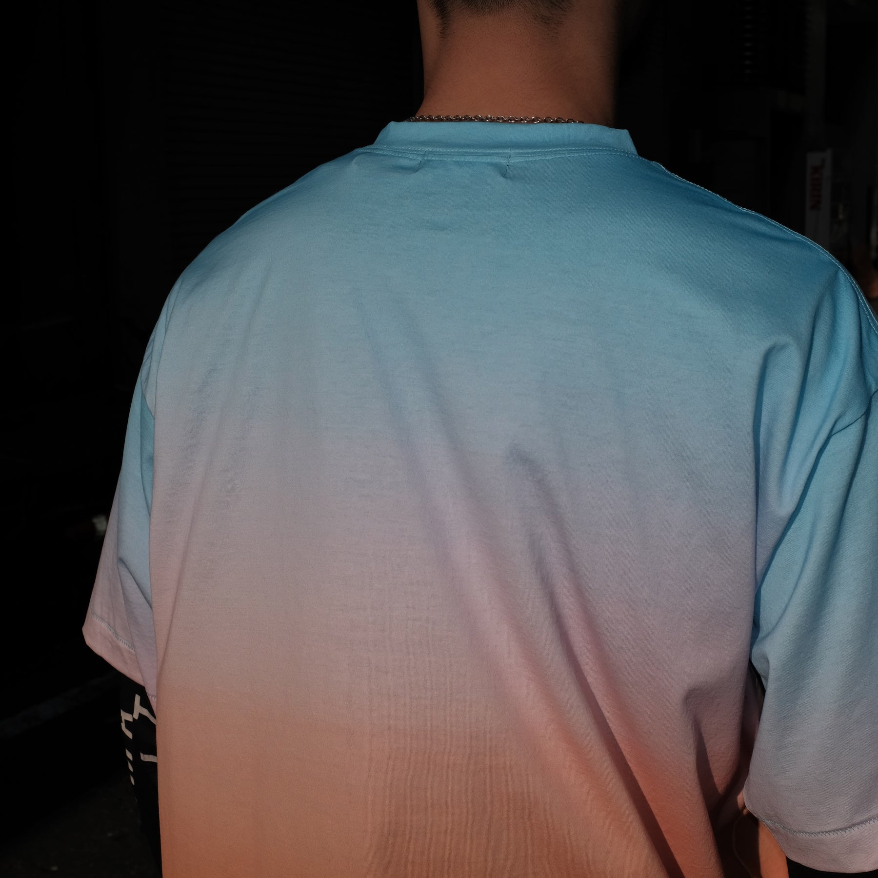 INTODUSK / DUSK GRADATION SS TEE BLUE GRADATION