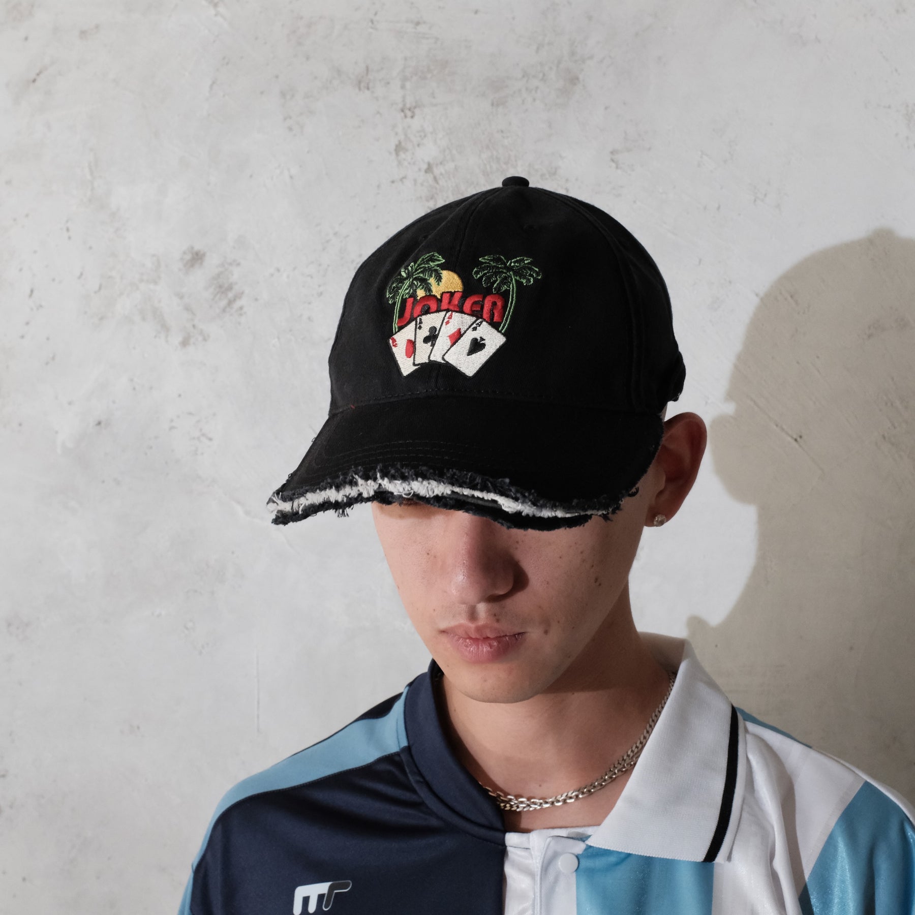 Martine Rose / ROLL BACK CAP BLACK