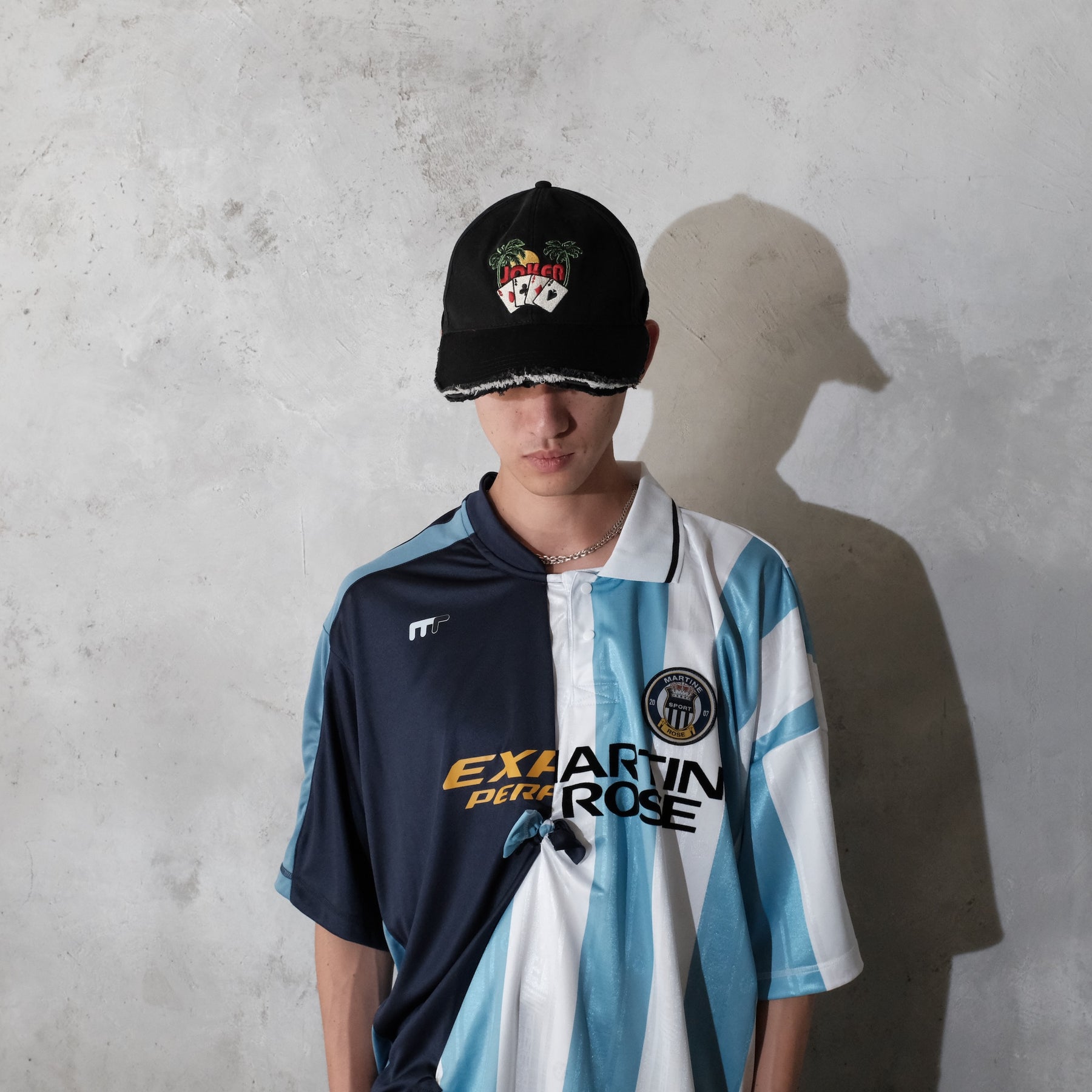 Martine Rose / ROLL BACK CAP BLACK
