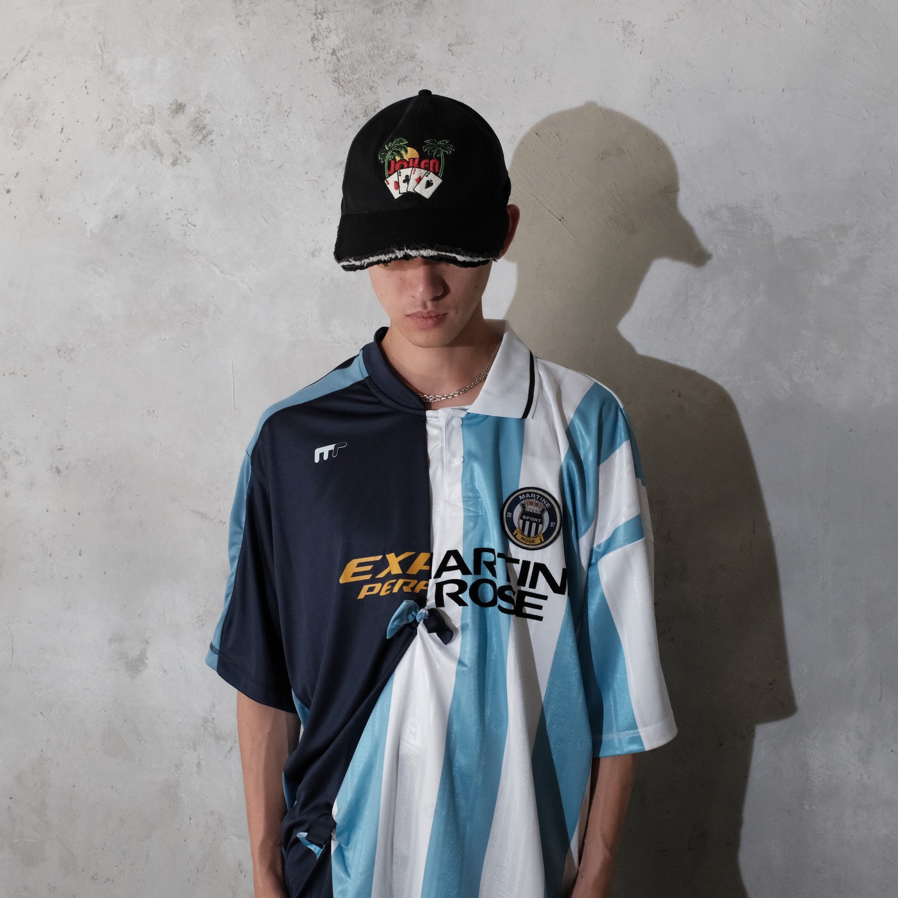 Martine Rose / ROLL BACK CAP BLACK