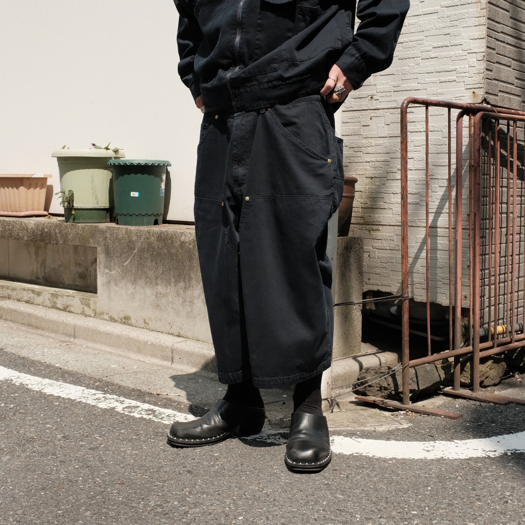 INTODUSK / EDGE REINFORCED SHORTS WASHED MIDNIGHT NAVY ORGANIC