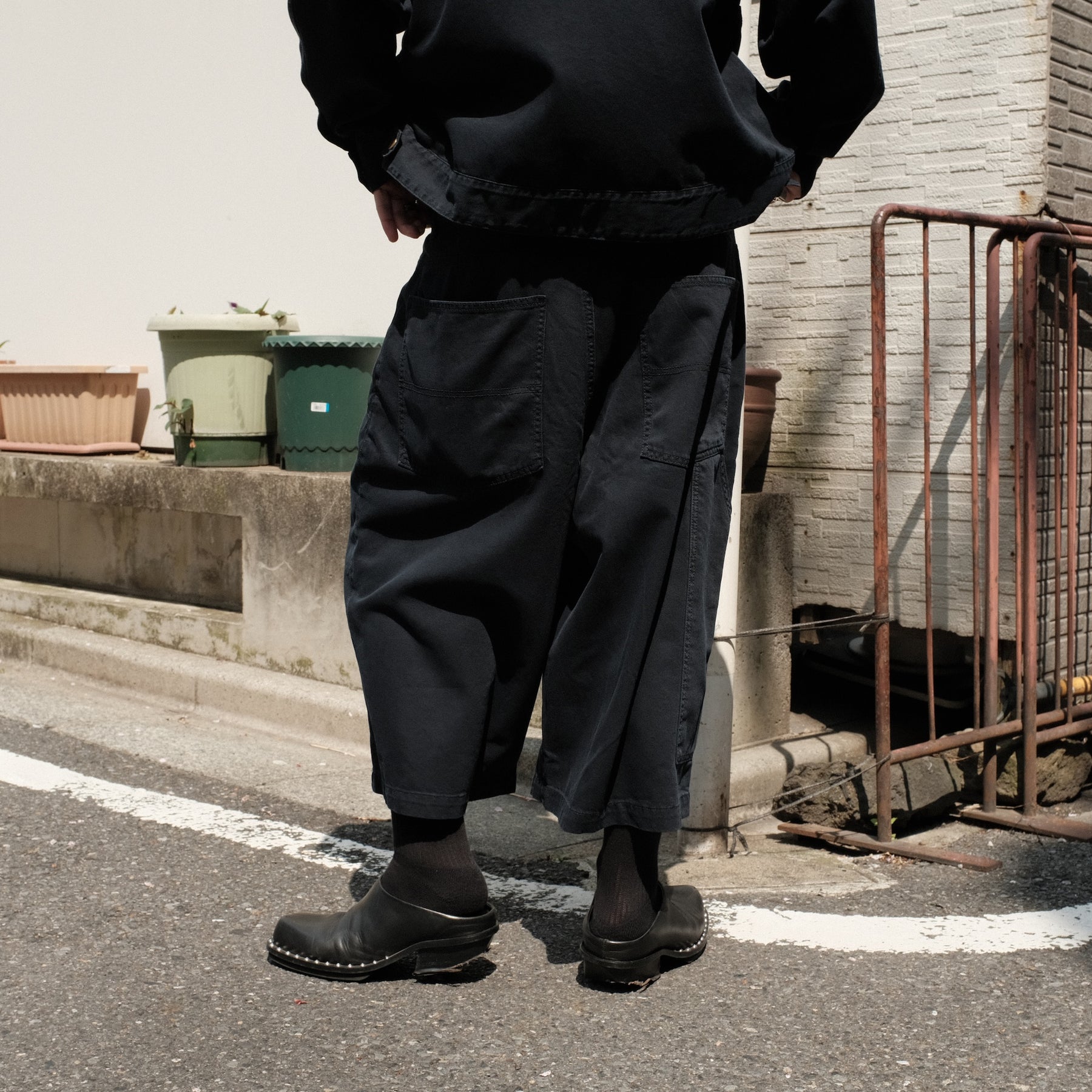 INTODUSK / EDGE REINFORCED SHORTS WASHED MIDNIGHT NAVY ORGANIC