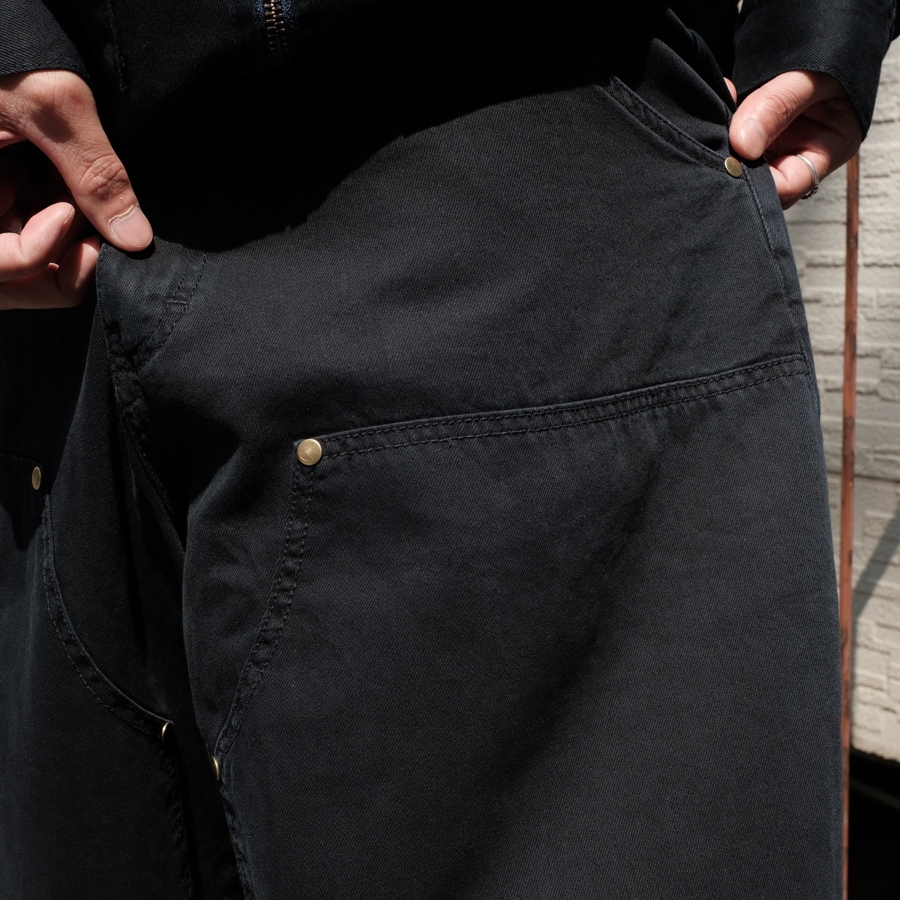 INTODUSK / EDGE REINFORCED SHORTS WASHED MIDNIGHT NAVY ORGANIC