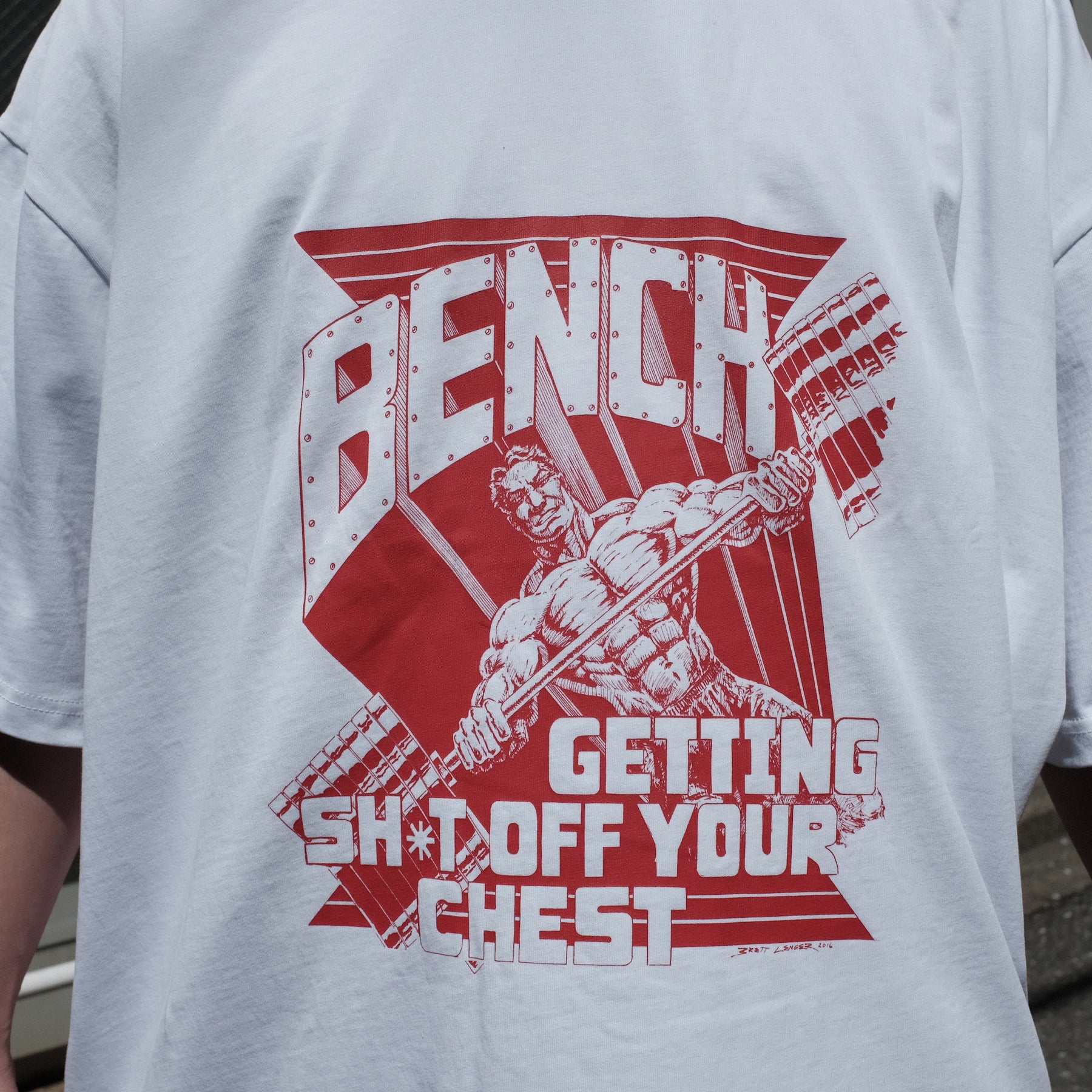 Y,IWO / Big Three Standard T-Shirts RED