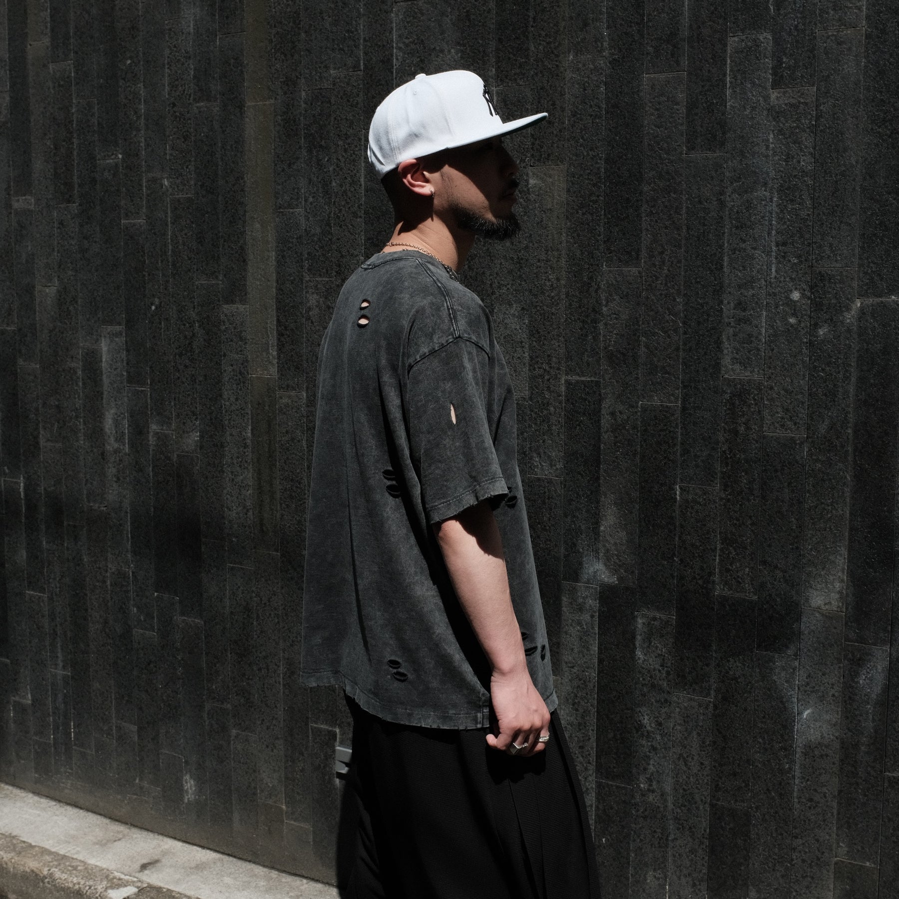 【CCTB Exclusive】INTODUSK / SCARY LOGO SS T WASHED BLACK