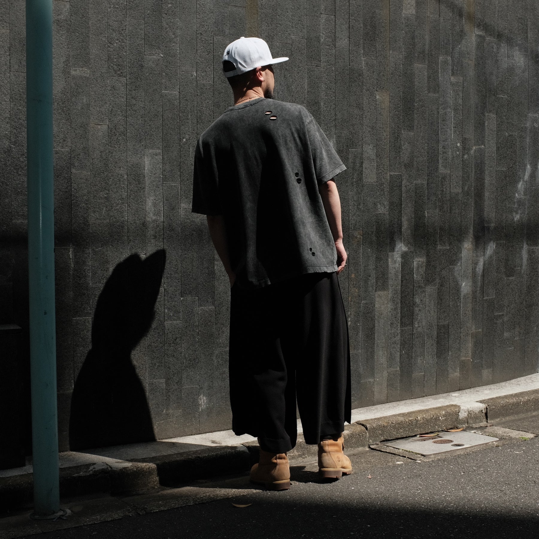 【CCTB Exclusive】INTODUSK / SCARY LOGO SS T WASHED BLACK