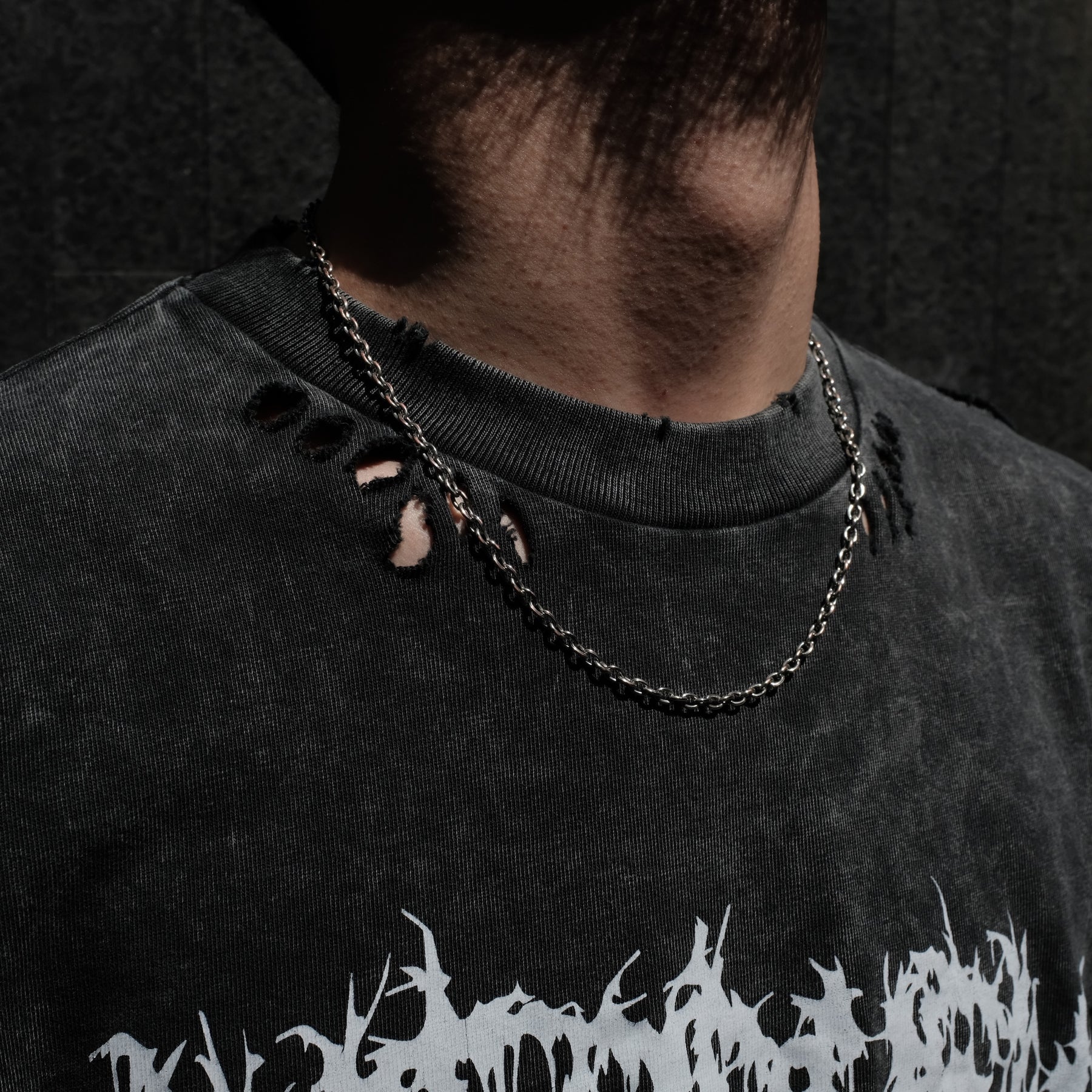【CCTB Exclusive】INTODUSK / SCARY LOGO SS T WASHED BLACK